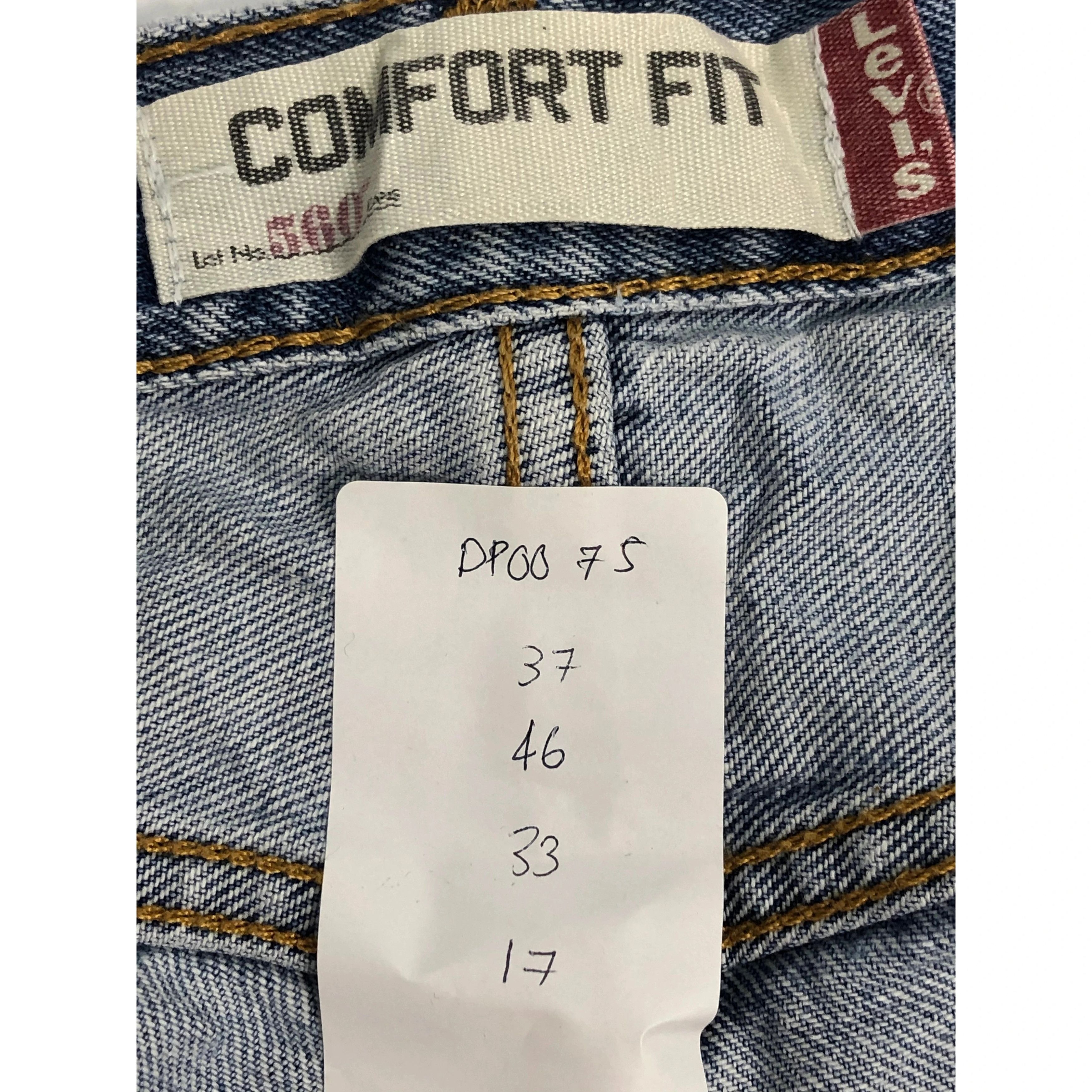 Levi's Vintage Levis 560 Comfort Fit Faded Denim DP0075 Size US 37 - 11 Thumbnail