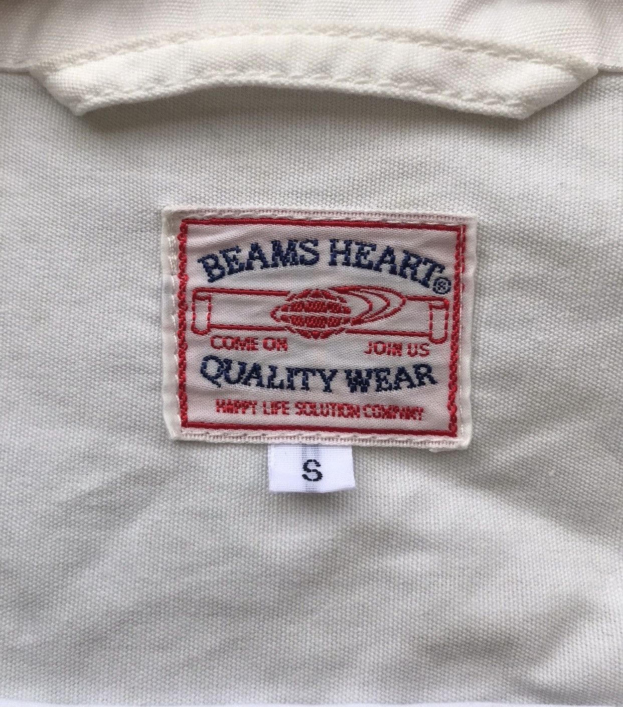 Beams Plus × Japanese Brand × Vintage Beams Embroidered Logo Zipper Jacket Size US S / EU 44-46 / 1 - 12 Thumbnail