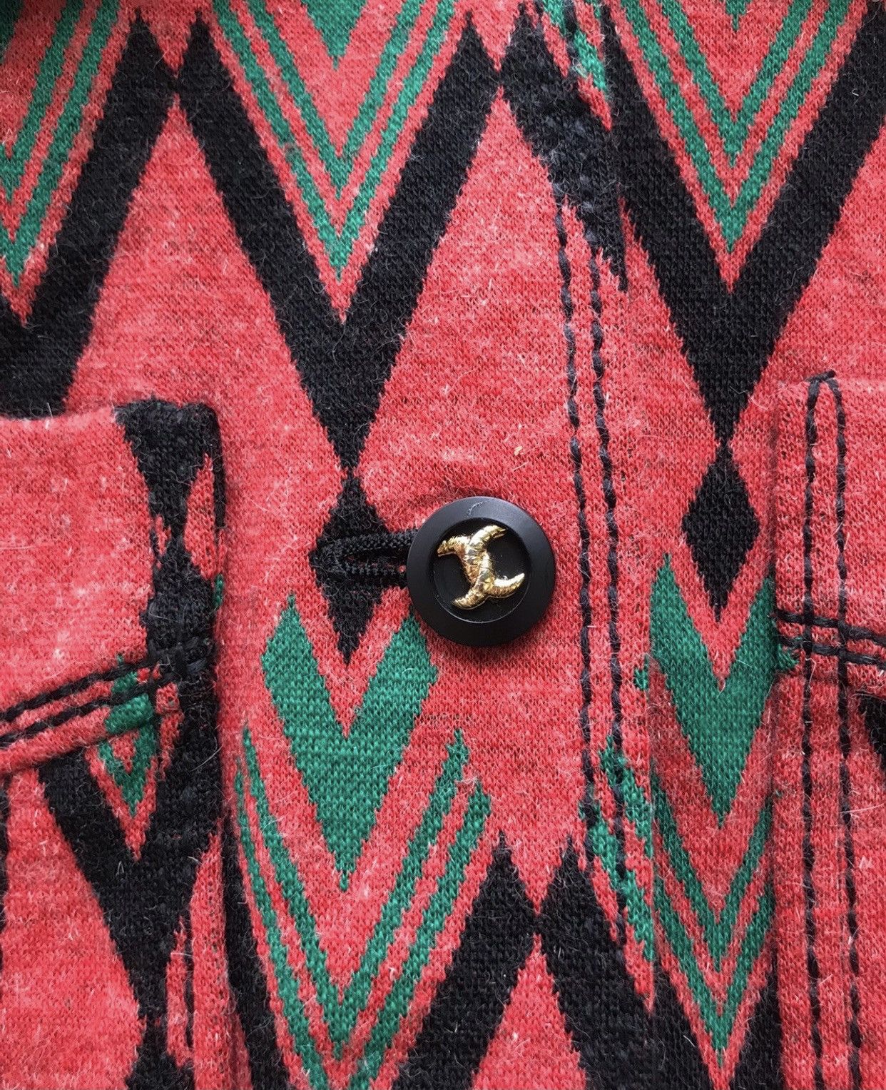 Japanese Brand × Max Mara Max Mara Button Up Wool Long Sleeve Shirts Size US S / EU 44-46 / 1 - 4 Thumbnail