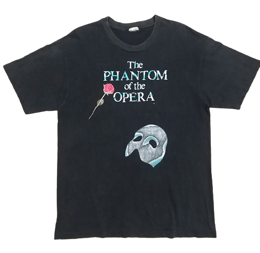 Vintage VINTAGE 90'S THE PHANTOM OF THE OPERA "TRAVIS SCOTT" T SHIRT Size US L / EU 52-54 / 3 - 1 Thumbnail