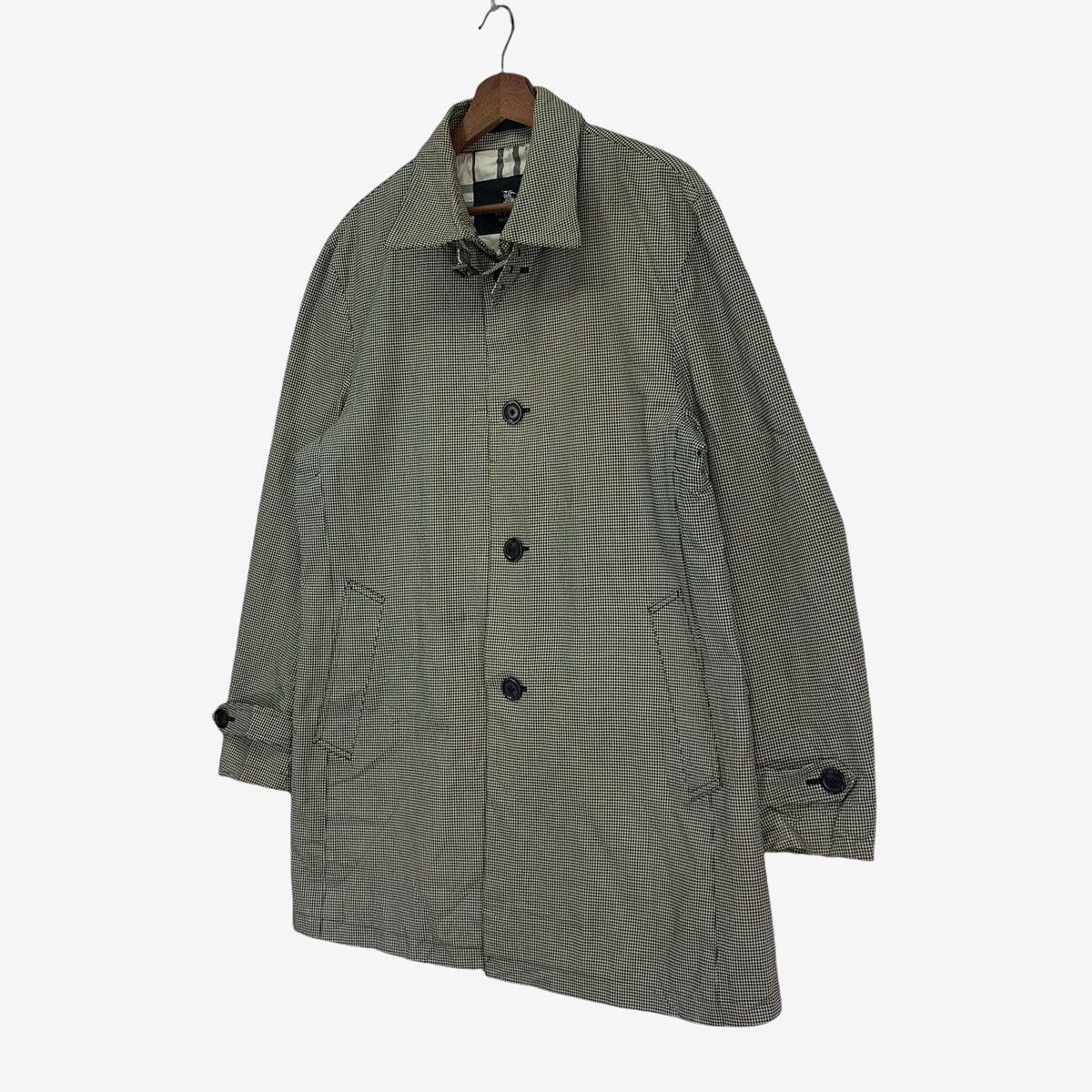 Burberry Vintage Burberrys Black Label Long Coat Size US L / EU 52-54 / 3 - 3 Thumbnail