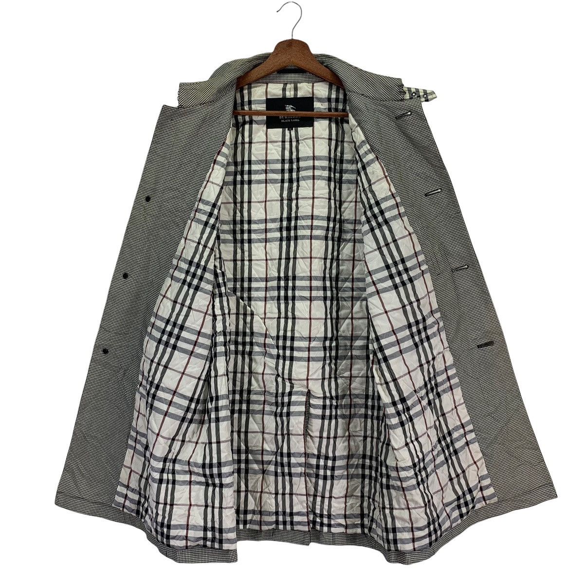 Burberry Vintage Burberrys Black Label Long Coat Size US L / EU 52-54 / 3 - 1 Thumbnail