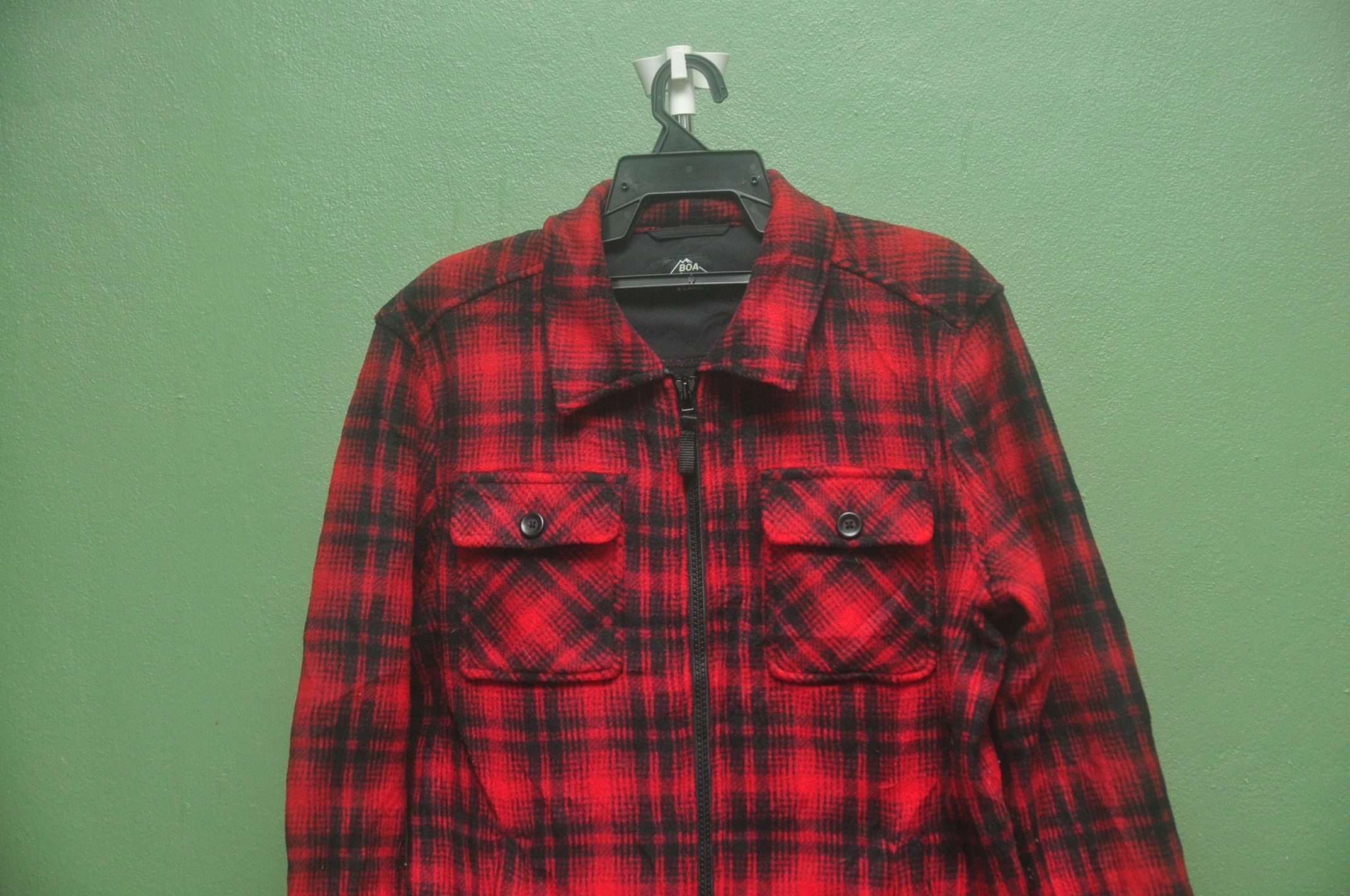 Flannel Vintage Boa Flannel Grunge Jacket Nirvana Size US L / EU 52-54 / 3 - 3 Thumbnail