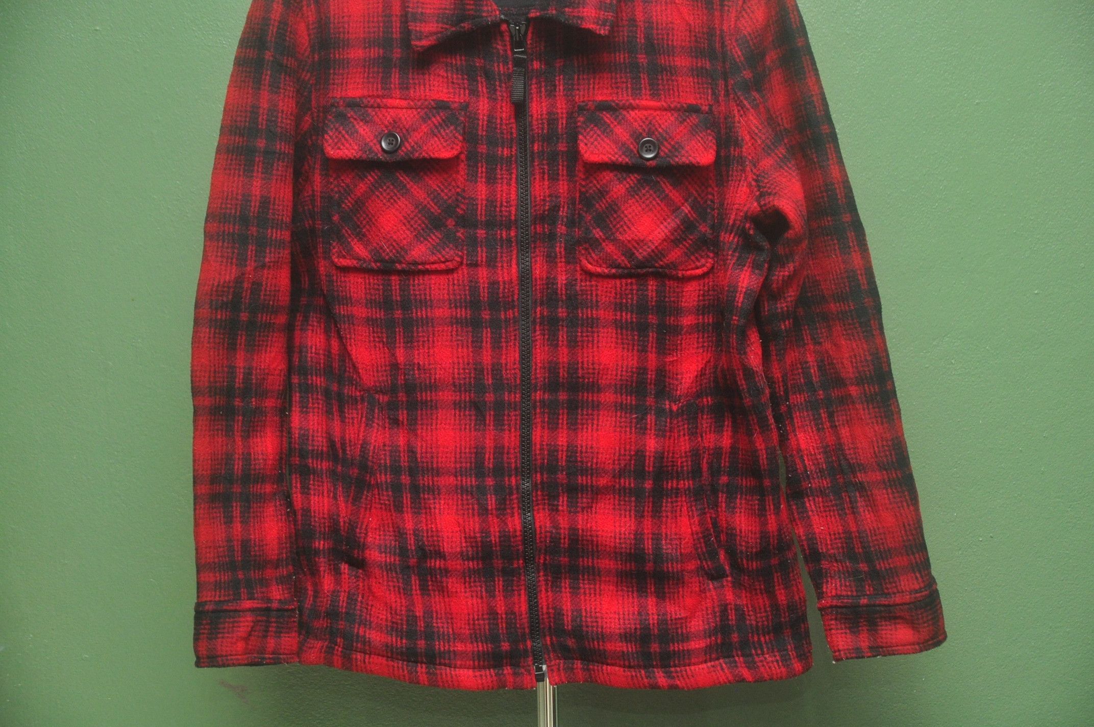 Flannel Vintage Boa Flannel Grunge Jacket Nirvana Size US L / EU 52-54 / 3 - 4 Thumbnail