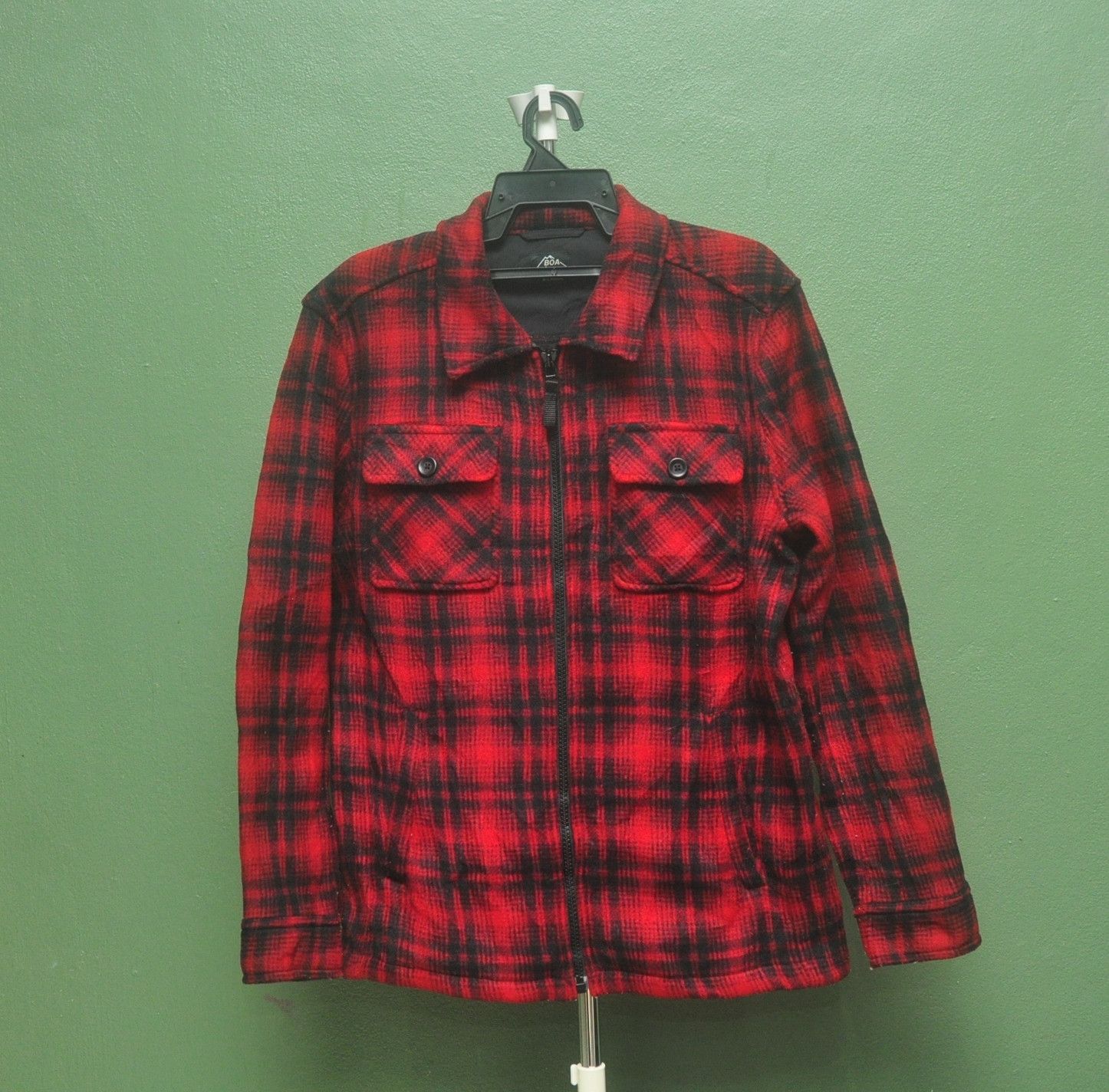 Flannel Vintage Boa Flannel Grunge Jacket Nirvana Size US L / EU 52-54 / 3 - 1 Thumbnail