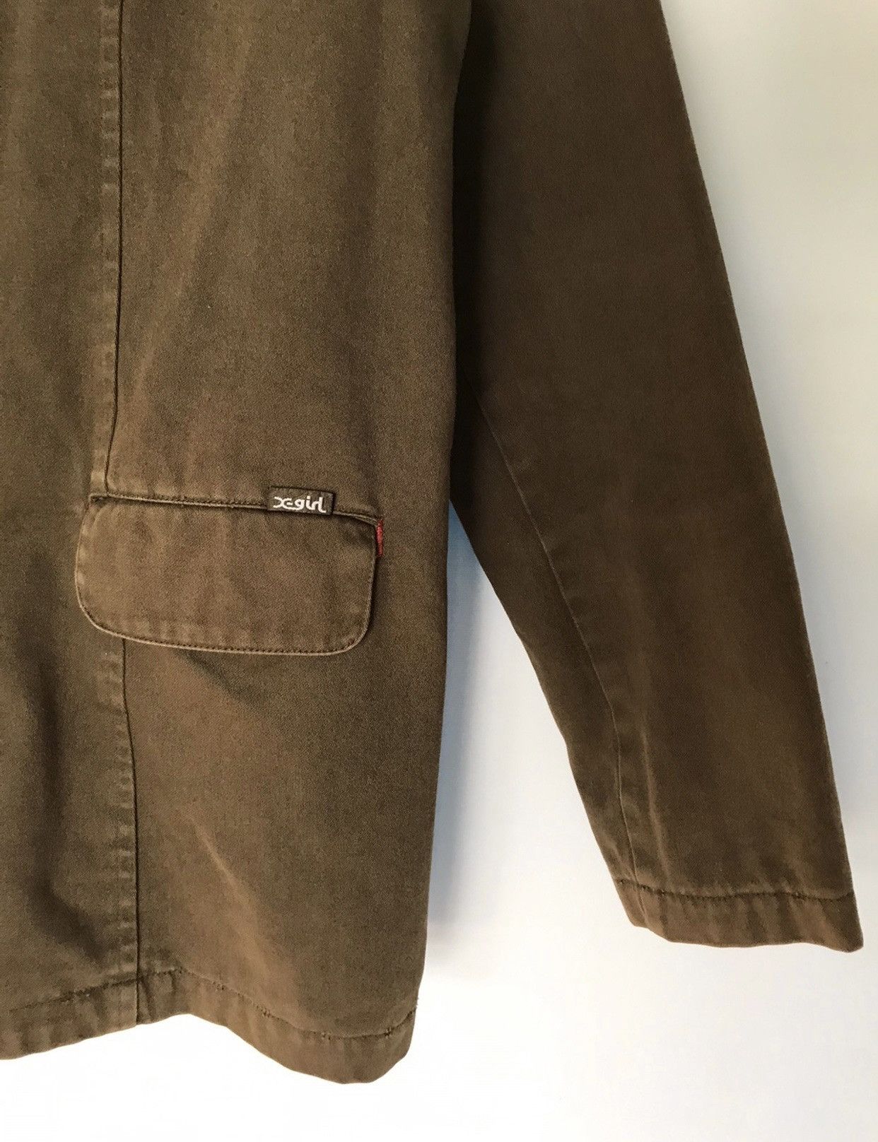 Japanese Brand × Vintage X-Girl Long Jacket Made In Japan Size US M / EU 48-50 / 2 - 4 Thumbnail