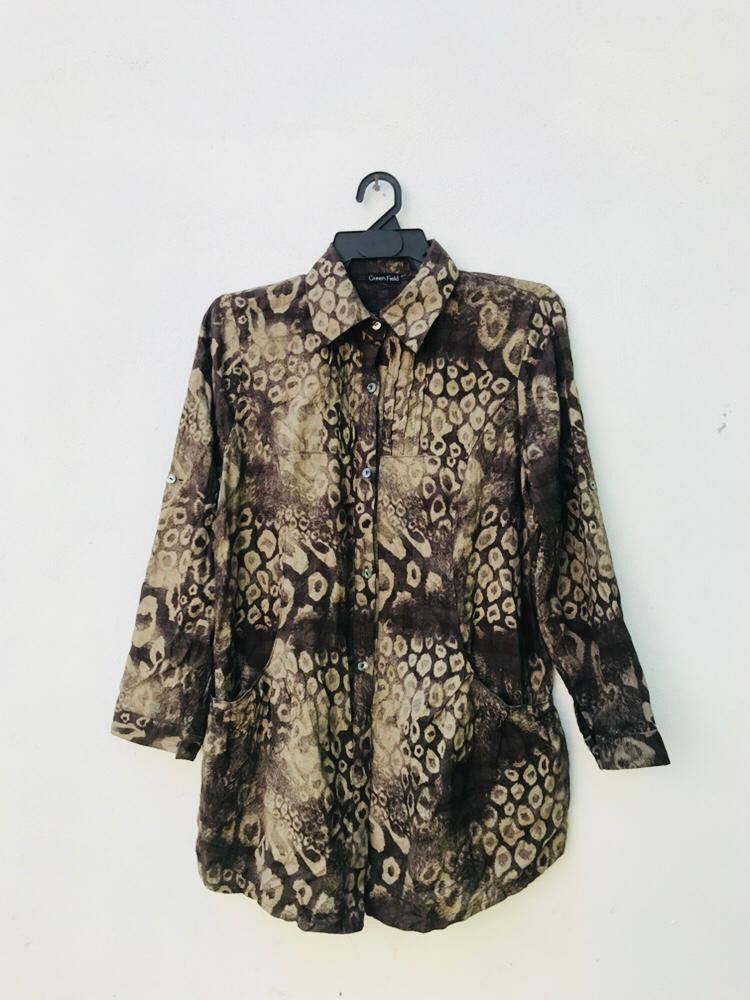 Japanese Brand × Vintage Vintage Green Field Japanese Women Fashion Style Size US M / EU 48-50 / 2 - 1 Thumbnail