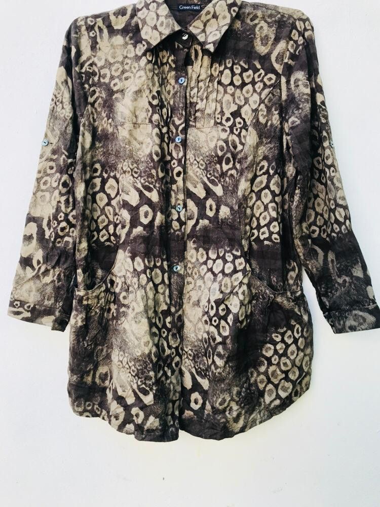 Japanese Brand × Vintage Vintage Green Field Japanese Women Fashion Style Size US M / EU 48-50 / 2 - 4 Thumbnail