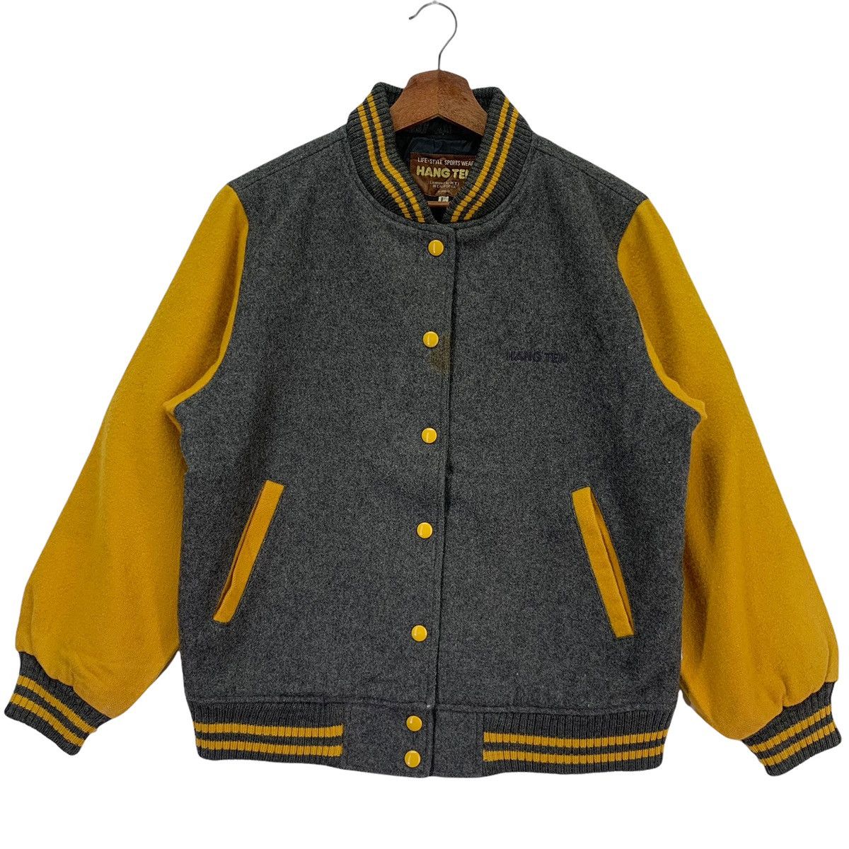 Vintage Hang Ten Surf Skate Sportswear Varsity Jacket
