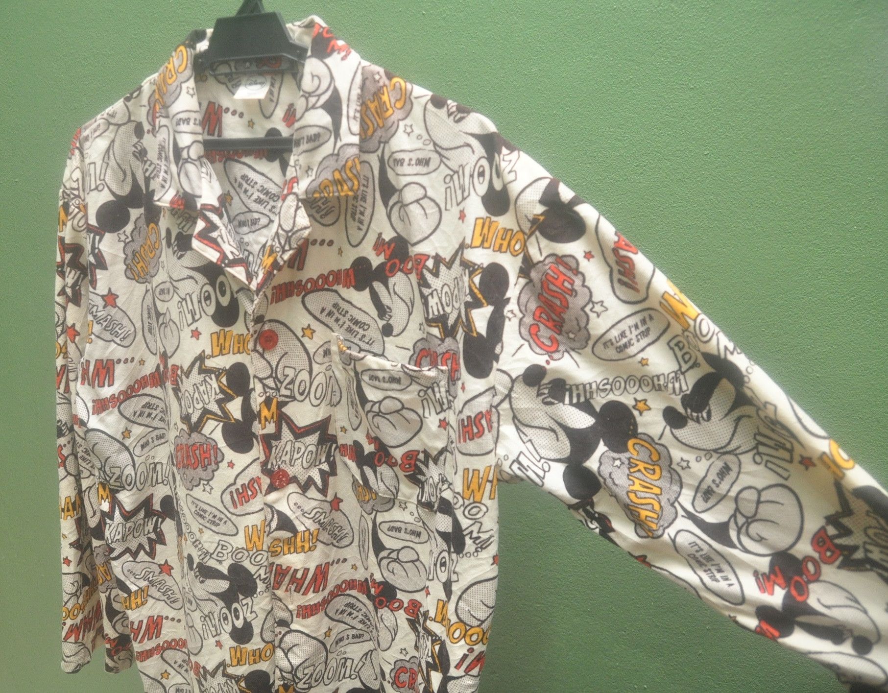 Disney × Japanese Brand Vintage Mickey Mouse Travis Scott Fashion Style Pajamas Size US L / EU 52-54 / 3 - 4 Thumbnail