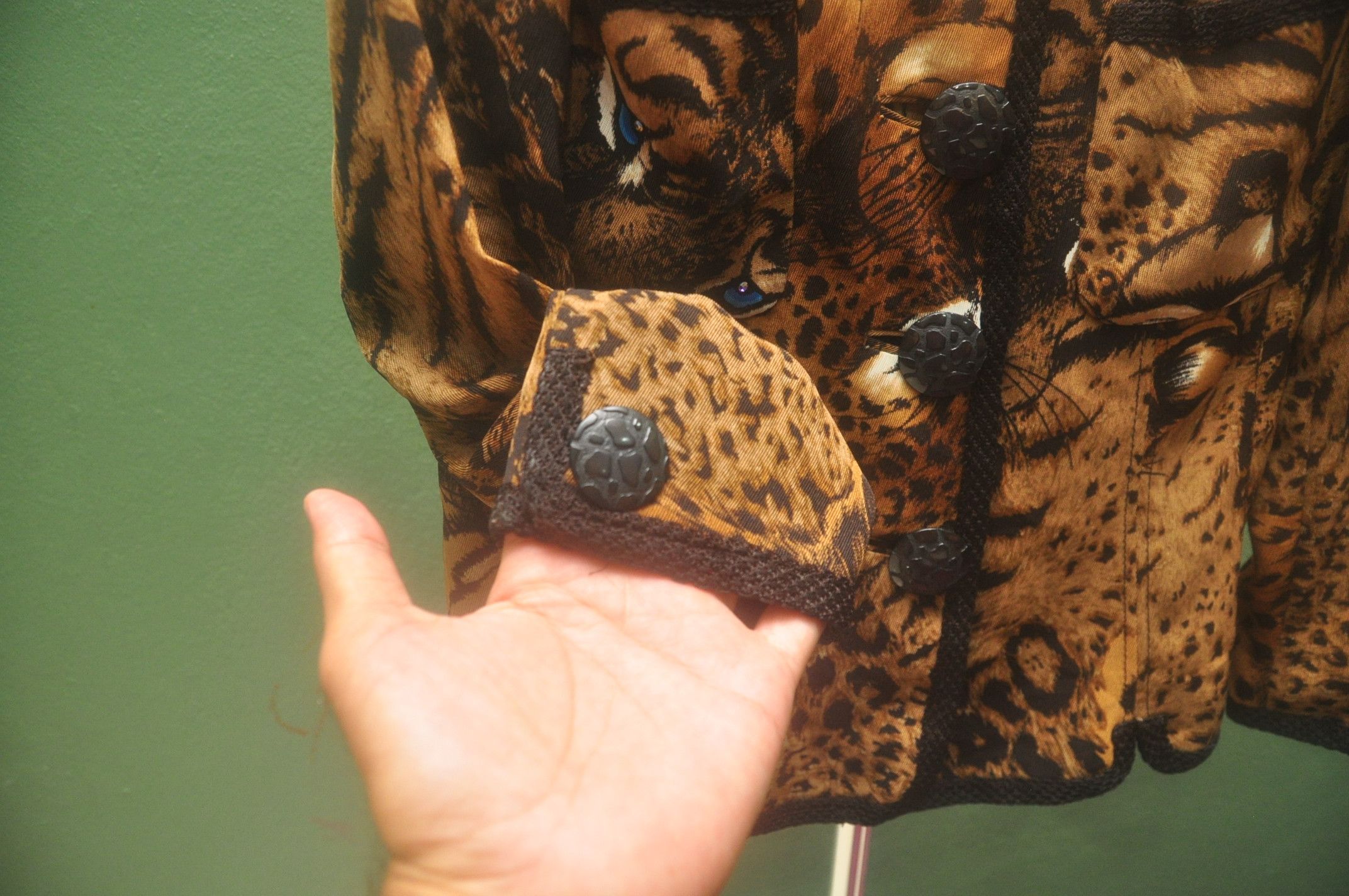 Japanese Brand × Vintage Vintage Leopard Designer Women Fashion Style Jacket Size M / US 6-8 / IT 42-44 - 8 Thumbnail