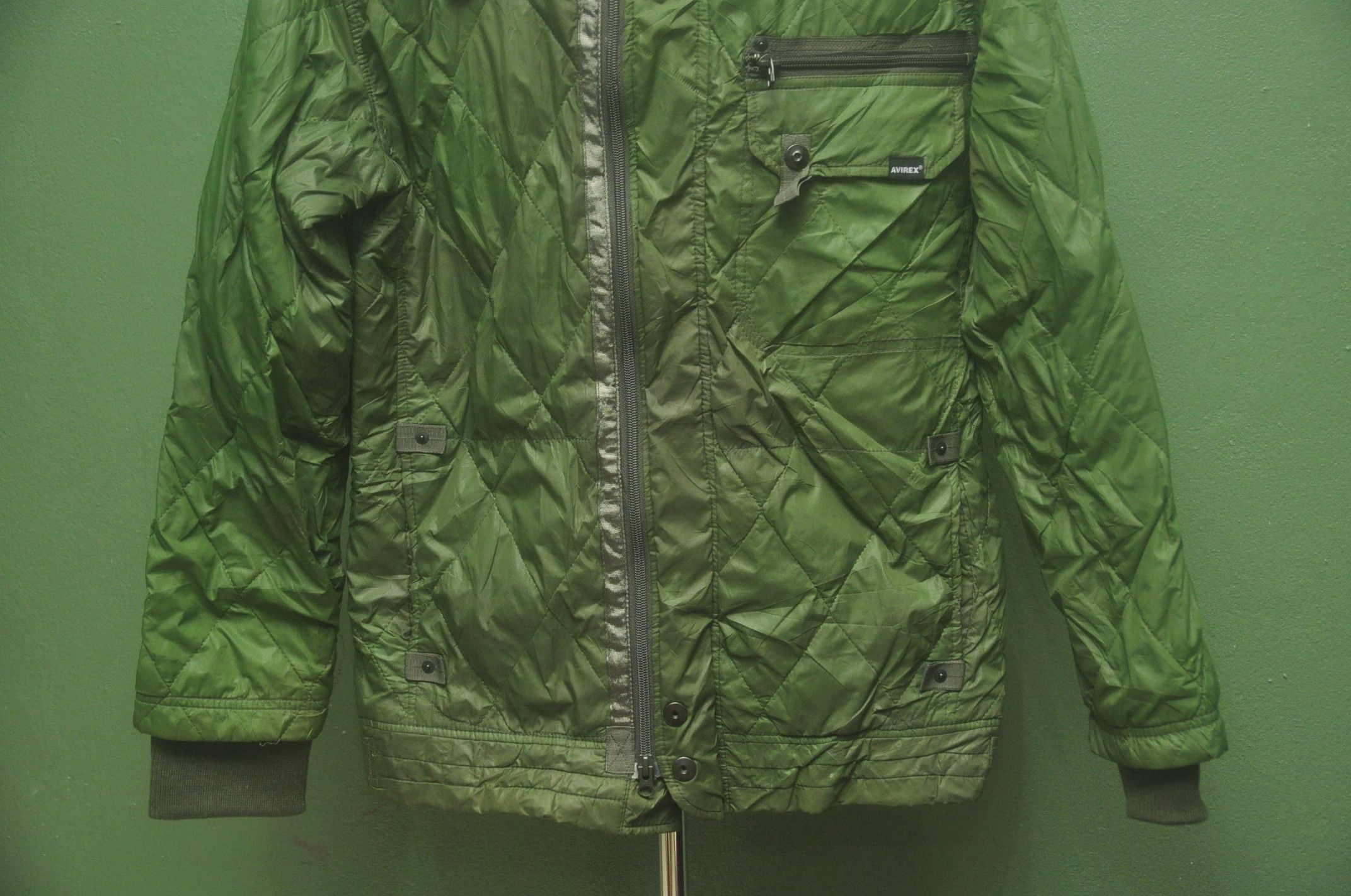 Avirex × Japanese Brand Vintage Avirex Military Jacket Travis Scott Fashion Style Size US M / EU 48-50 / 2 - 4 Thumbnail