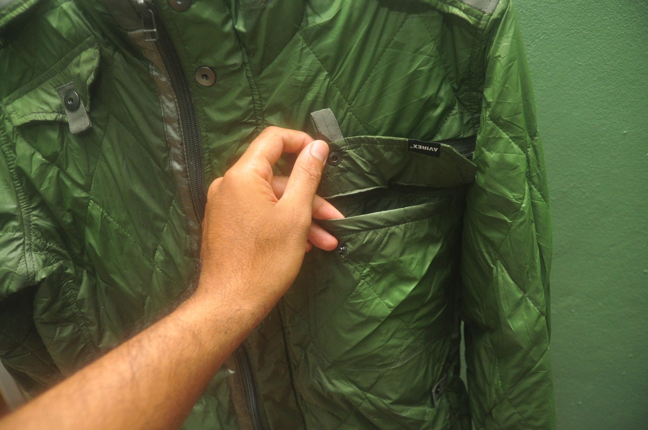 Avirex × Japanese Brand Vintage Avirex Military Jacket Travis Scott Fashion Style Size US M / EU 48-50 / 2 - 7 Thumbnail