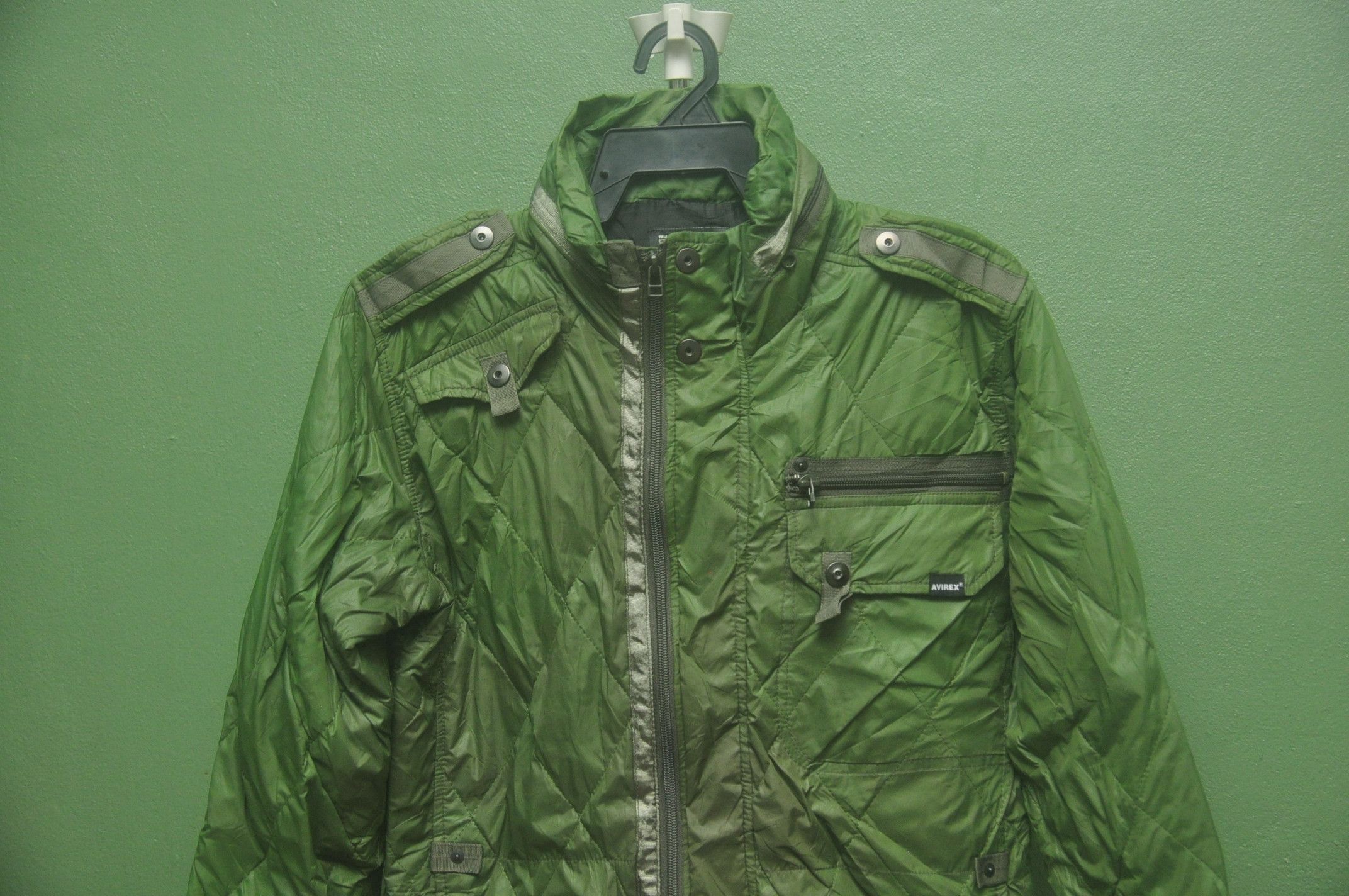 Avirex × Japanese Brand Vintage Avirex Military Jacket Travis Scott Fashion Style Size US M / EU 48-50 / 2 - 3 Thumbnail