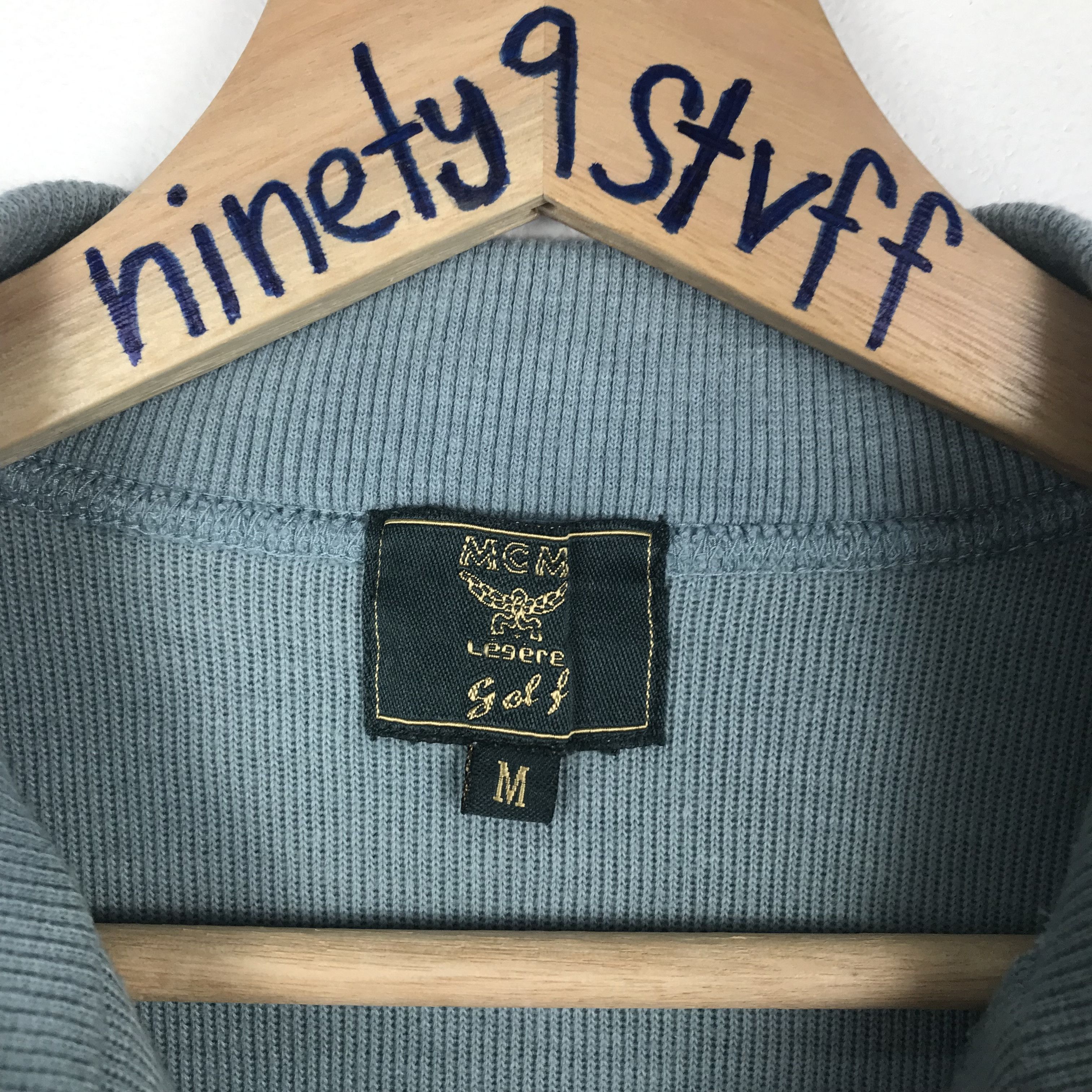 MCM Vintage MCM Embroidered Logo Sweatshirt Size US M / EU 48-50 / 2 - 5 Thumbnail