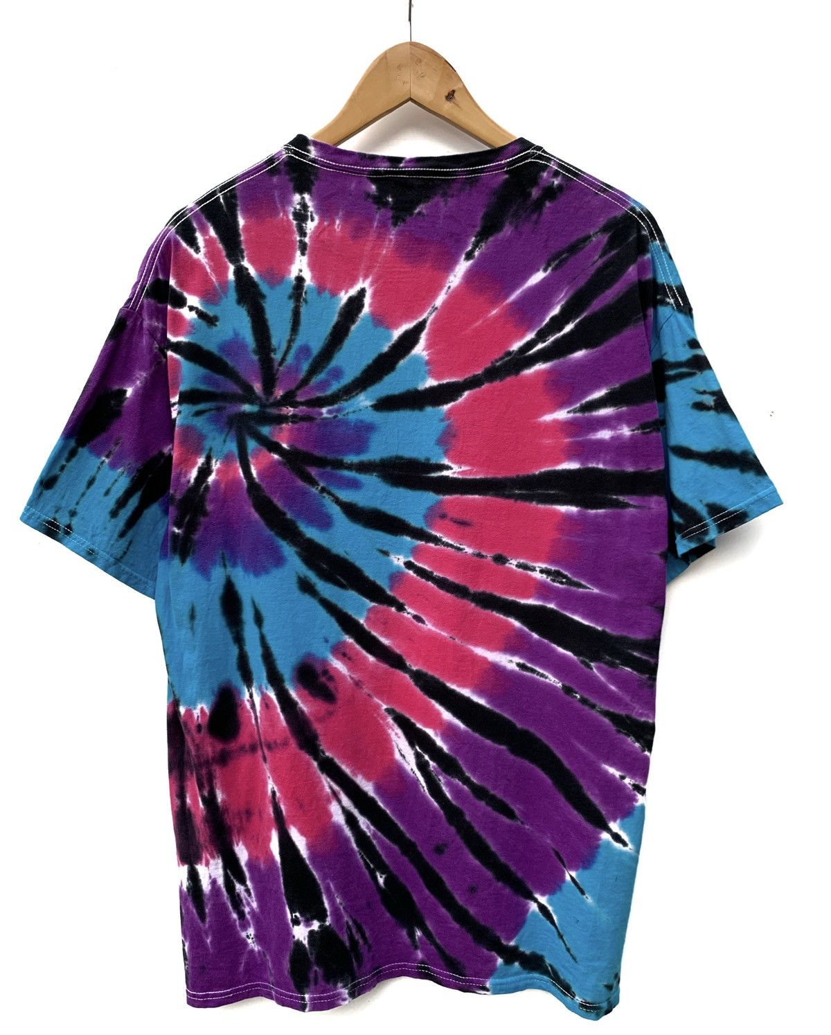 Band Tees Merchandise Aaliyah American Singer Hip Hop Tie Dye Tee Size US XL / EU 56 / 4 - 6 Thumbnail