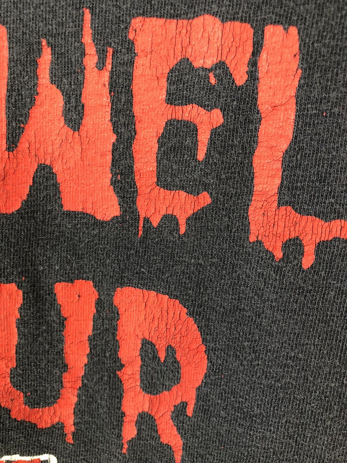 Band Tees × Vintage Vintage 90s Oingo Boingo Bootleg Tour Tee Size US L / EU 52-54 / 3 - 7 Thumbnail