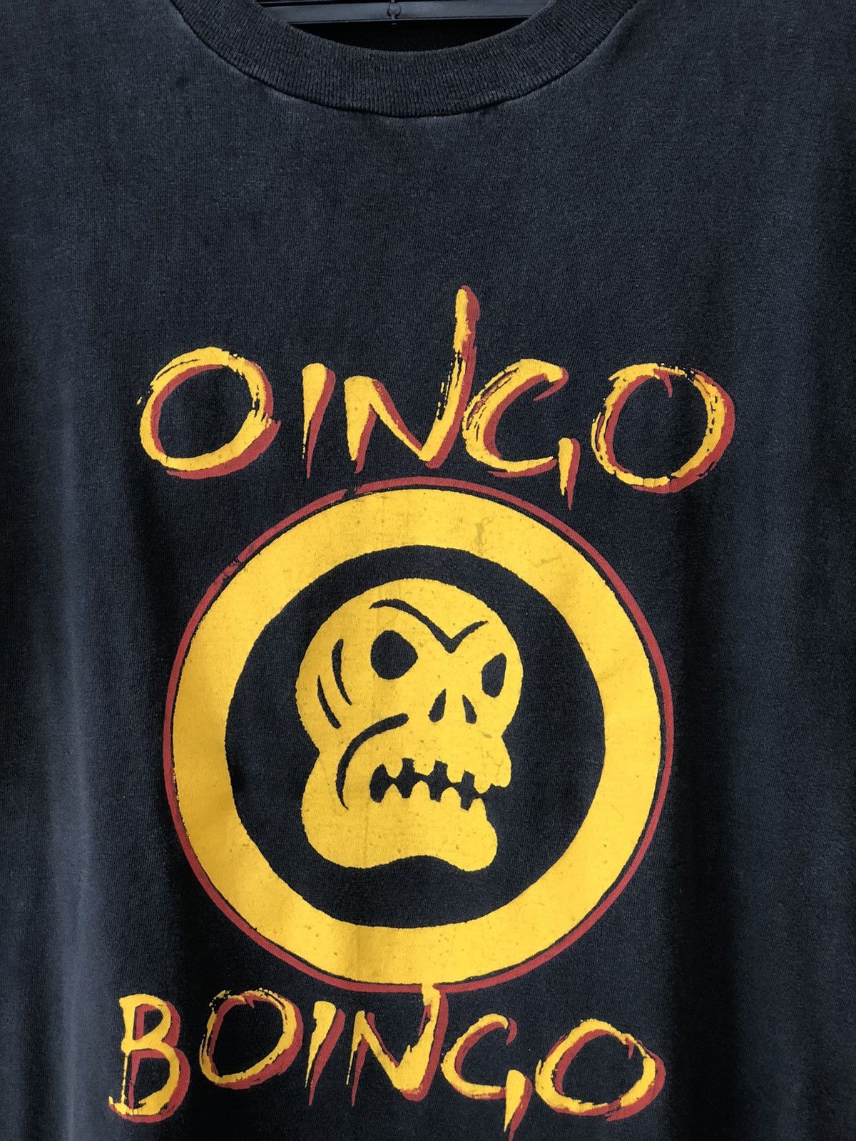 Band Tees × Vintage Vintage 90s Oingo Boingo Bootleg Tour Tee Size US L / EU 52-54 / 3 - 2 Thumbnail