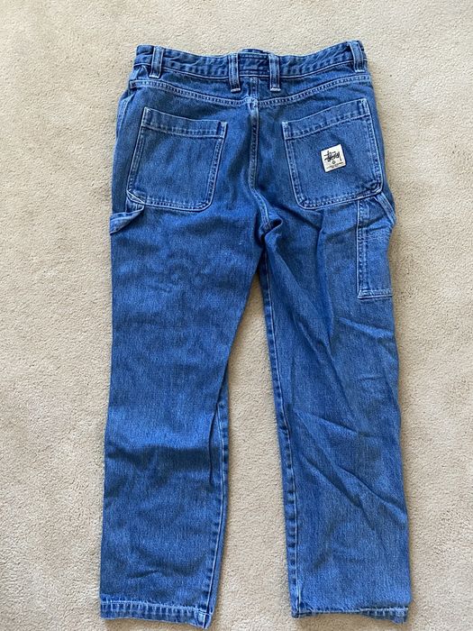 Stussy Denim double knee carpenter pants | Grailed