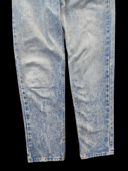 Levi's 🔥 Vintage 90s Vintage Levis 506 Acid wash Denim yarn Size US 31 - 3 Thumbnail