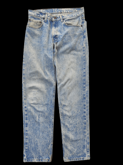 Levi's 🔥 Vintage 90s Vintage Levis 506 Acid wash Denim yarn Size US 31 - 1 Thumbnail