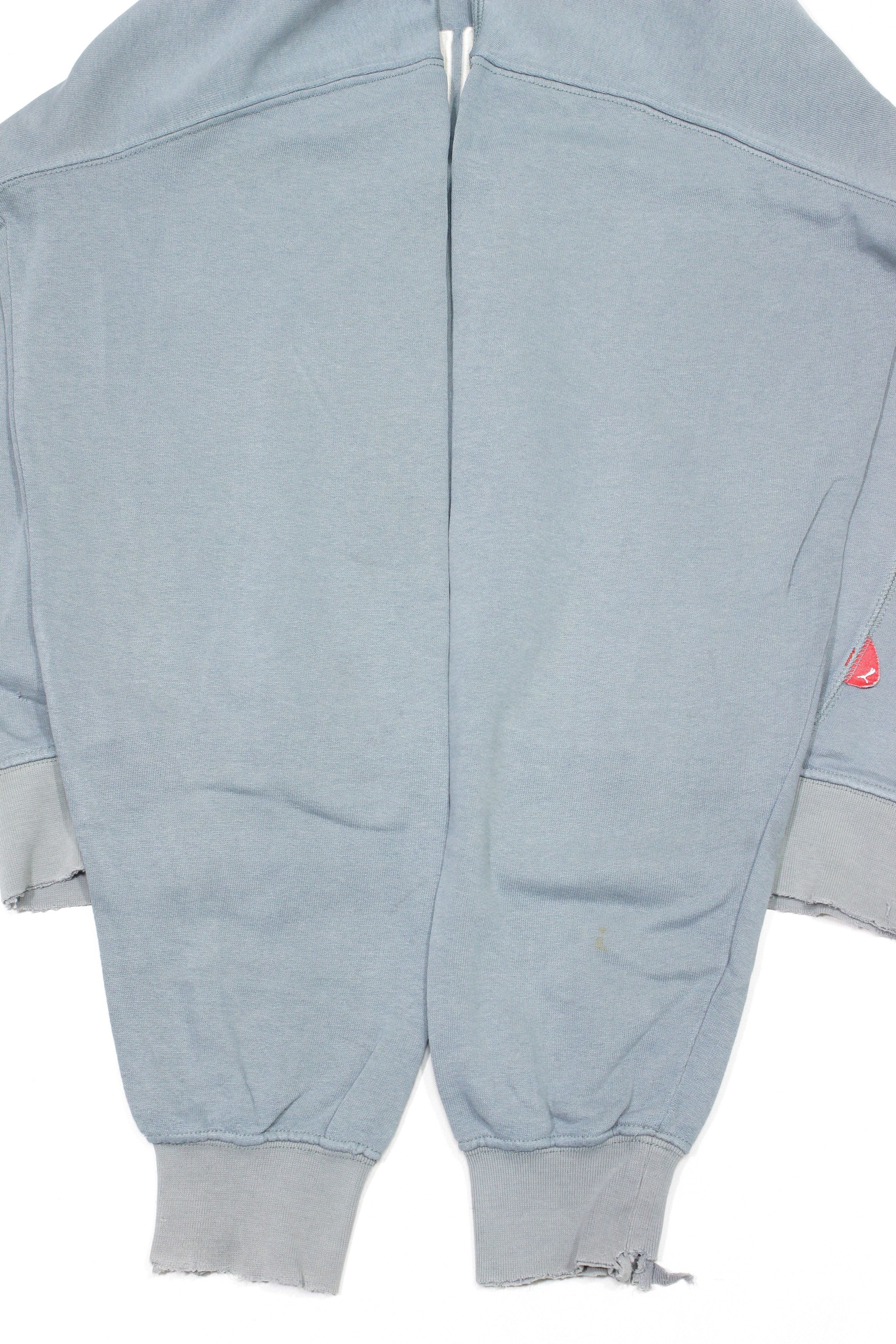 Puma Big Logo Distressed Sweatshirt Vintage Size US M / EU 48-50 / 2 - 5 Thumbnail