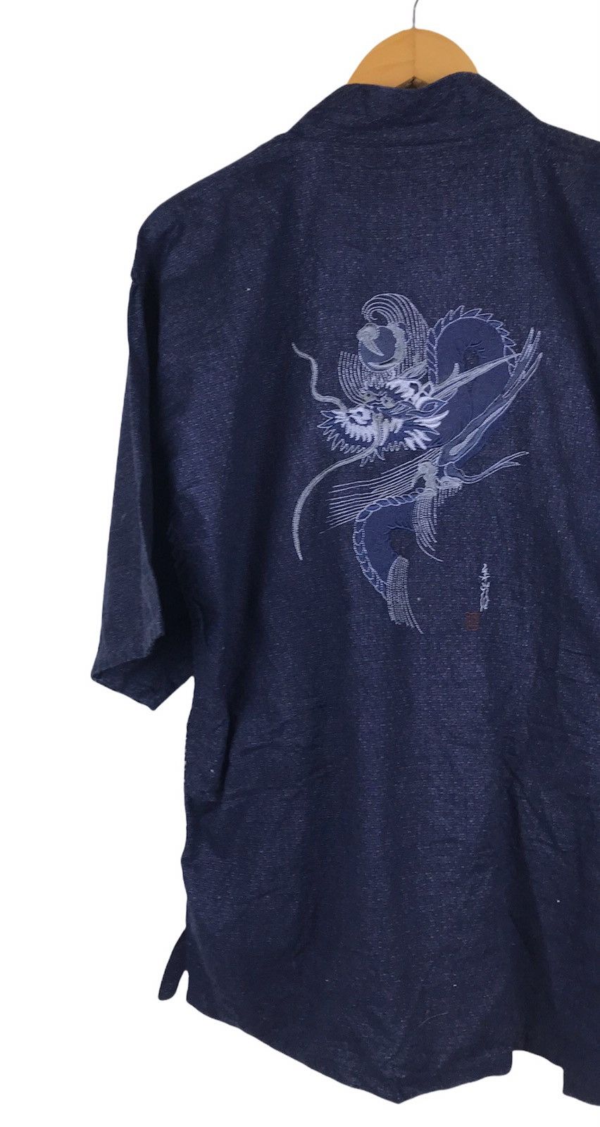 Japanese Brand × Vintage Vintage Indigo Japanese Traditional Kimono Dragon Size US M / EU 48-50 / 2 - 4 Thumbnail