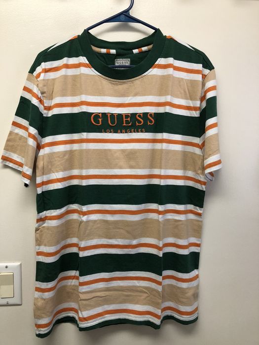 Guess best sale orange shirt