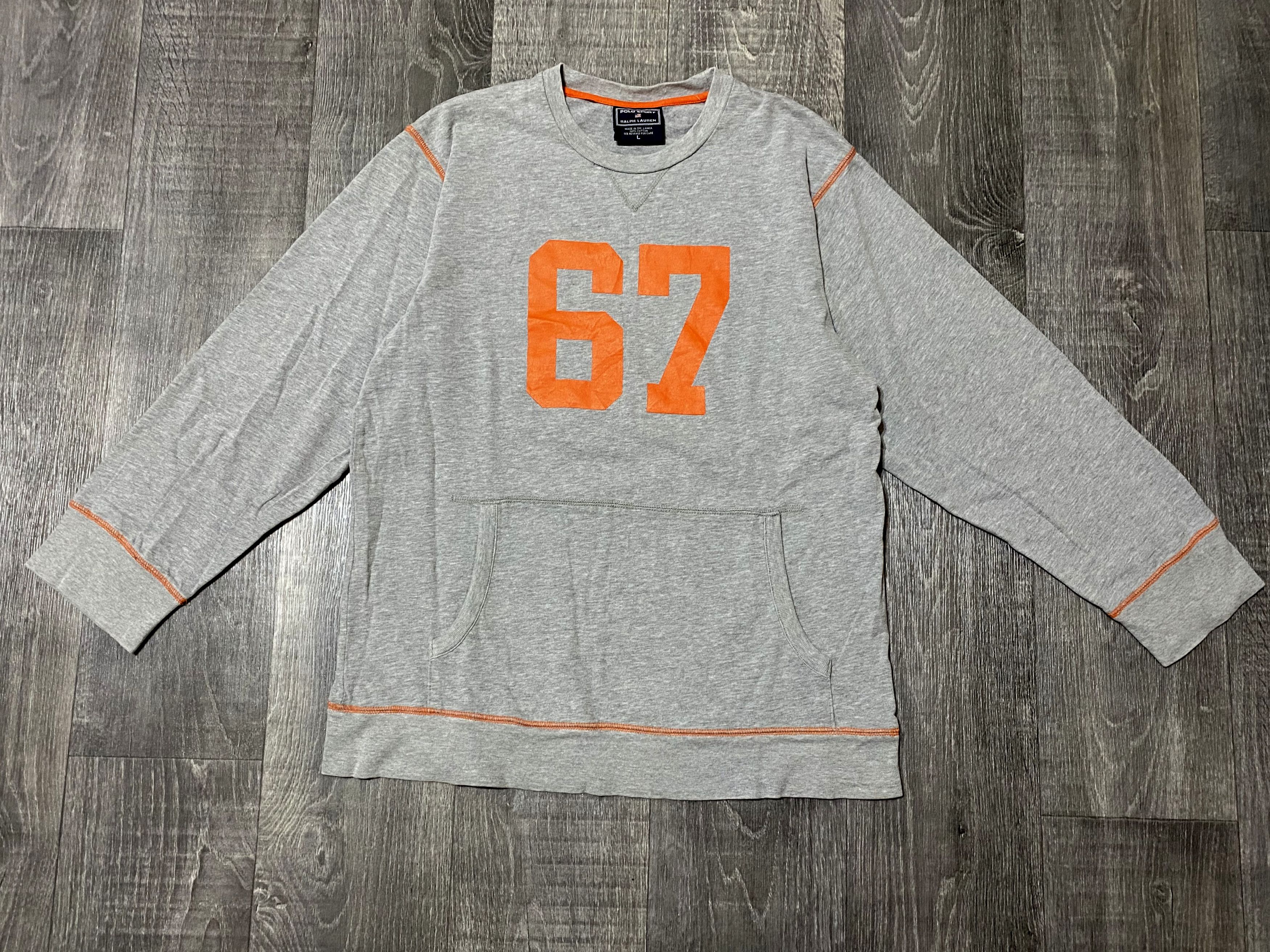 Denim & Supply Ralph Lauren Polo Sport Ralph Lauren Vintage Big Logo Long Sleeve Shirt Size US L / EU 52-54 / 3 - 2 Thumbnail