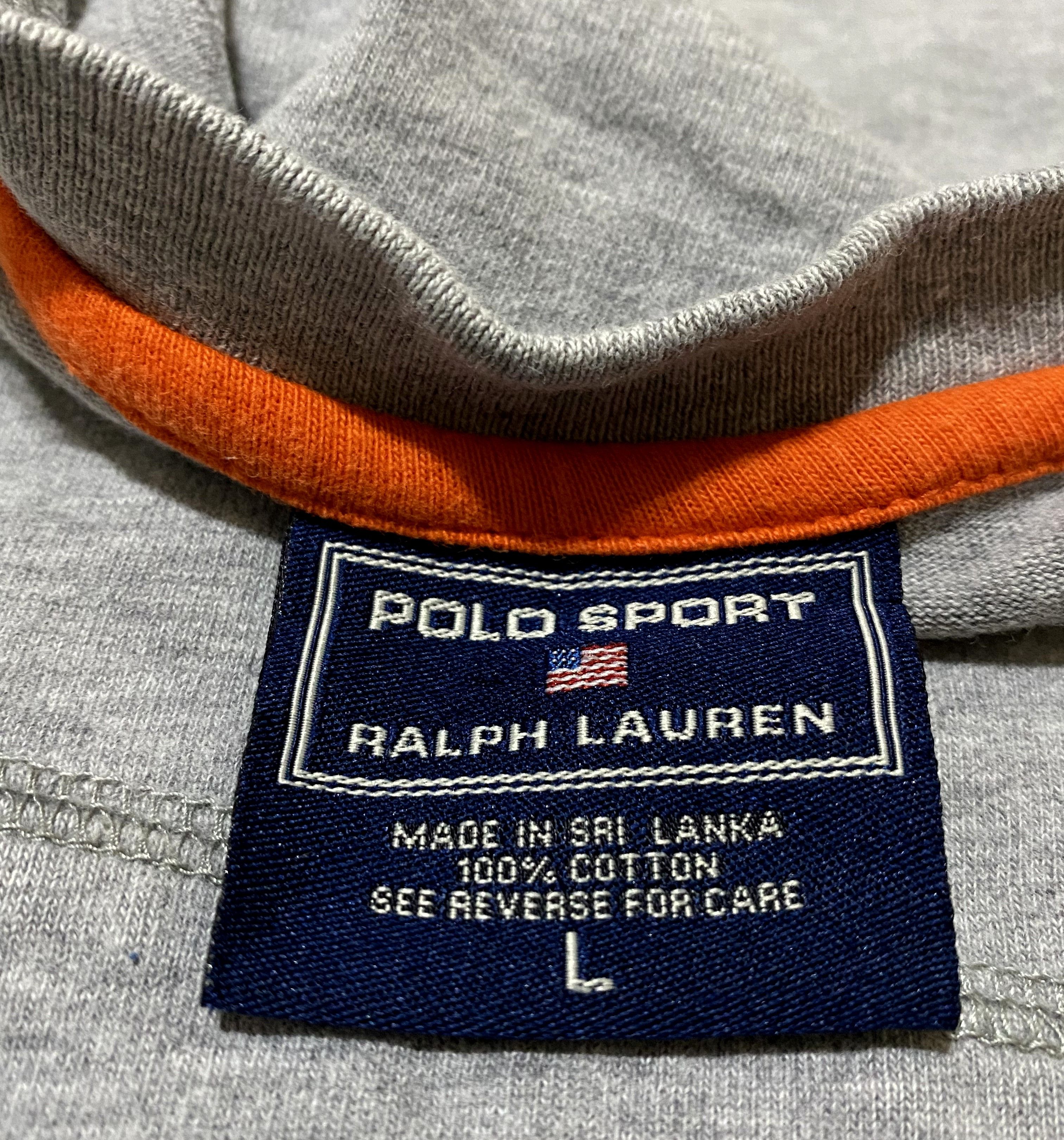 Denim & Supply Ralph Lauren Polo Sport Ralph Lauren Vintage Big Logo Long Sleeve Shirt Size US L / EU 52-54 / 3 - 5 Thumbnail