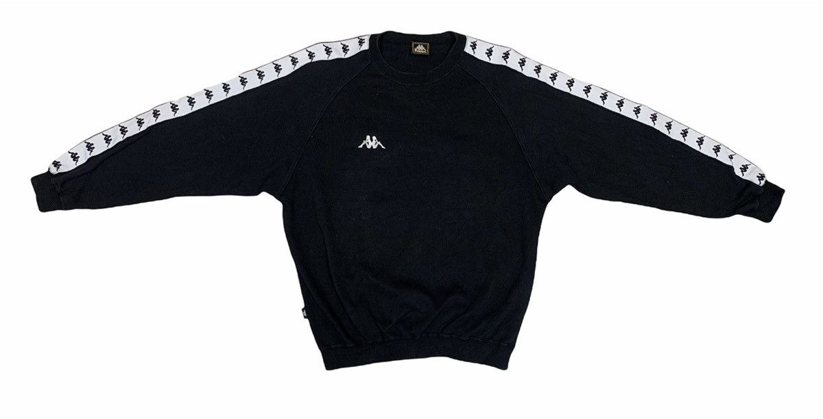 KAPPA Side Tape Sweatshirts Made In Japan x Rare
