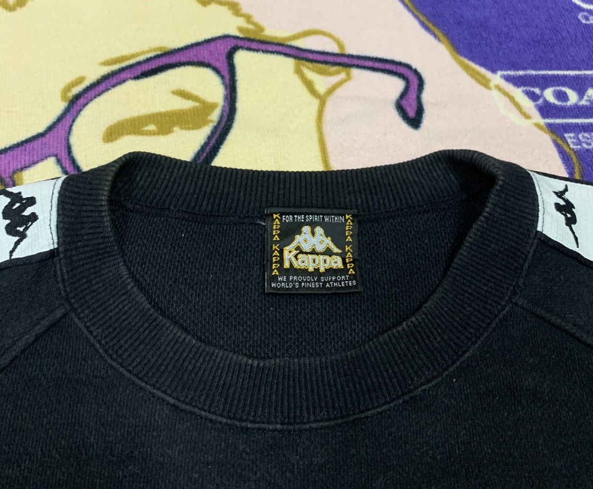 Japanese Brand × Kappa KAPPA Side Tape Sweatshirts Made In Japan x Rare Size US L / EU 52-54 / 3 - 3 Thumbnail
