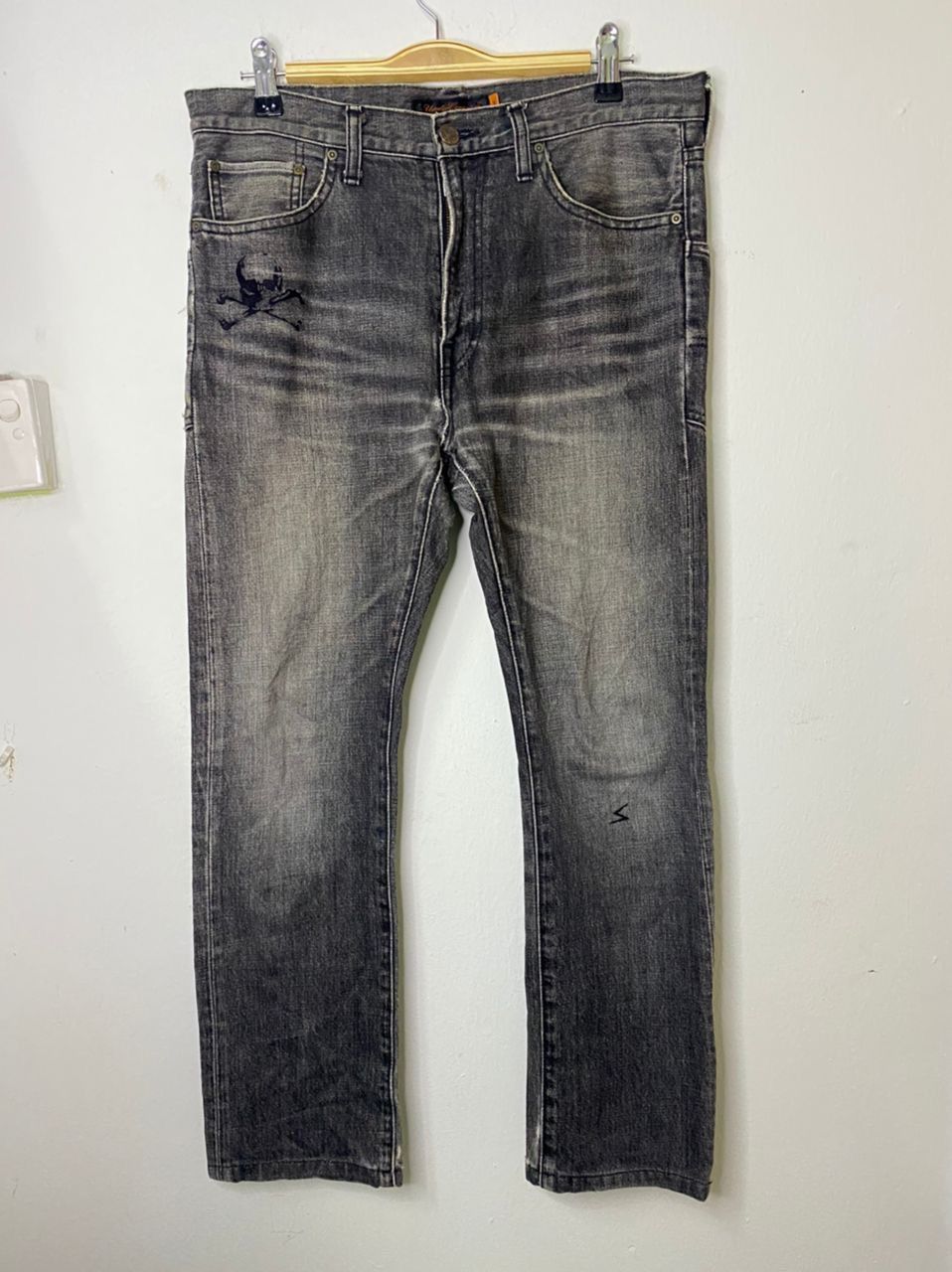 Undercover AW05 Undercover Jun Takahashi “Arts & Crafts” Skull Denim ...