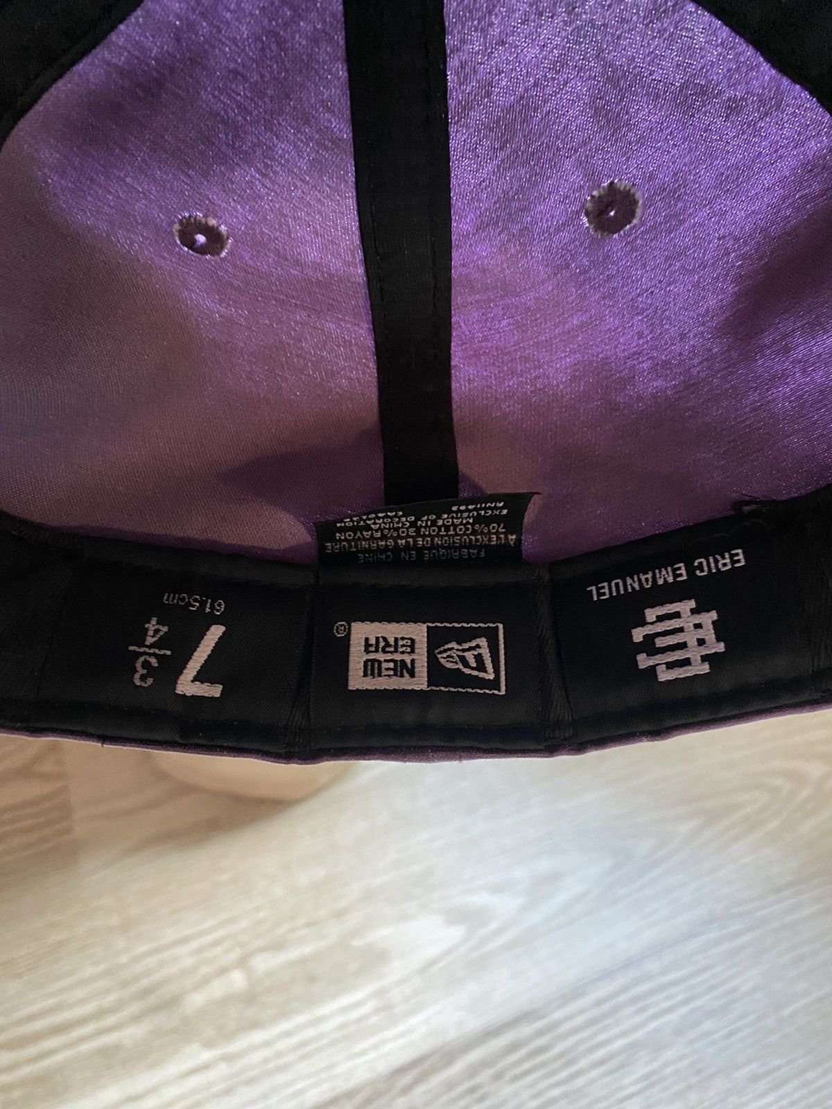 Eric Emanuel × New Era Eric Emmanuel logo Fitted 7 3/4 Size ONE SIZE - 3 Thumbnail