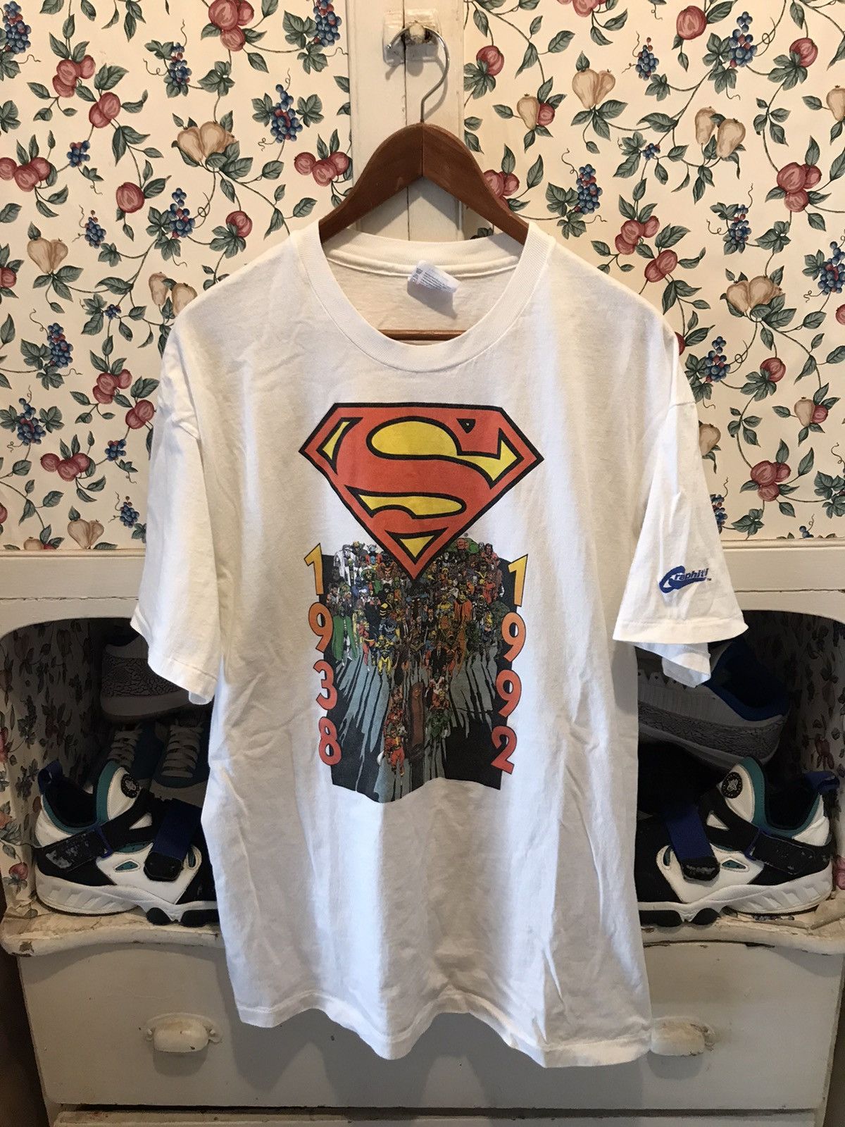 Vintage 1990s Superman DC sold Comics Shirt