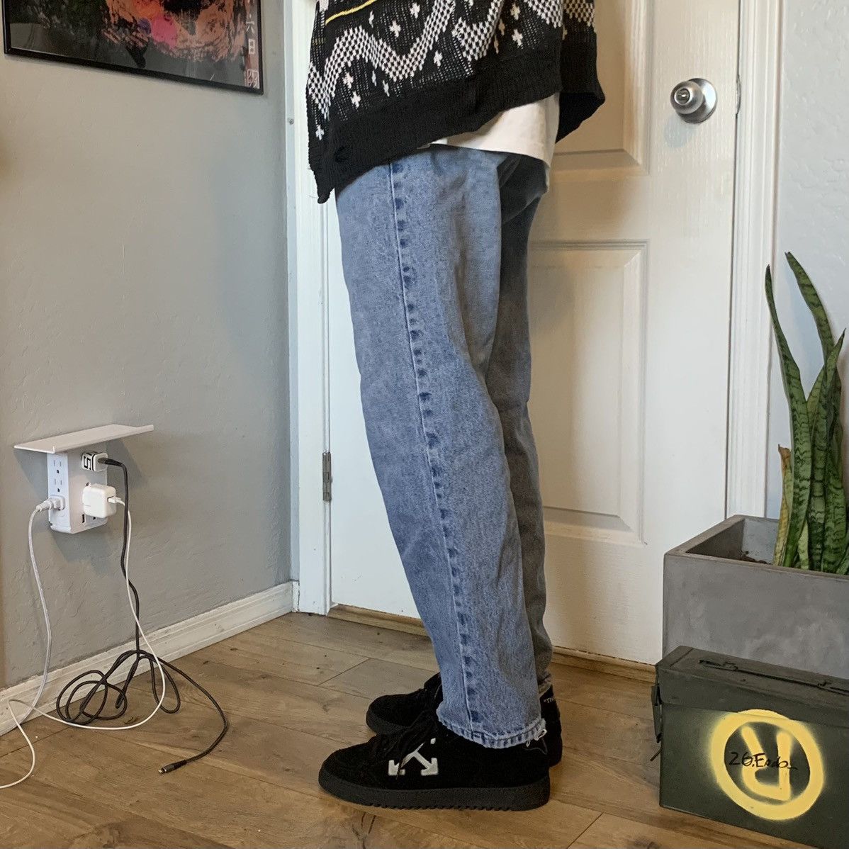 Gap Vintage Distressed Gap Denim Jeans Size US 32 / EU 48 - 2 Thumbnail