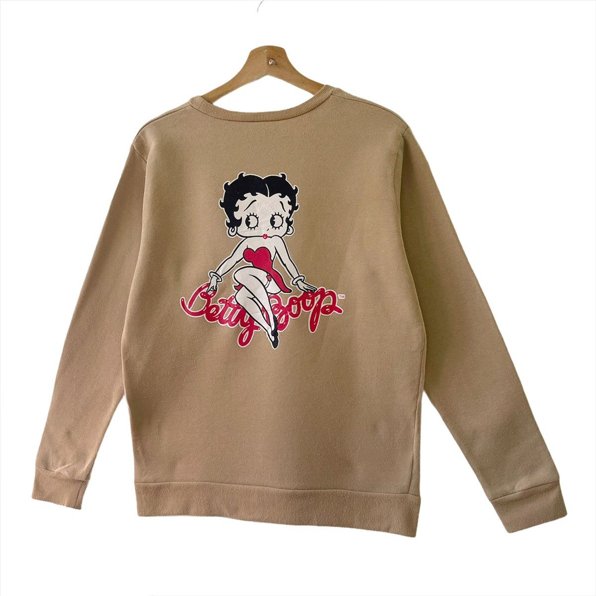 Anime Betty Boop Pullover Big Logo Printed Sweatshirt Size M Size US M / EU 48-50 / 2 - 3 Thumbnail