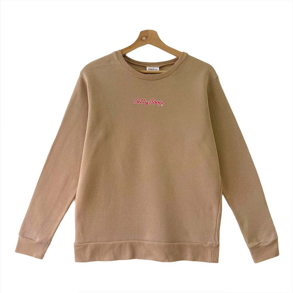 Anime Betty Boop Pullover Big Logo Printed Sweatshirt Size M Size US M / EU 48-50 / 2 - 6 Thumbnail
