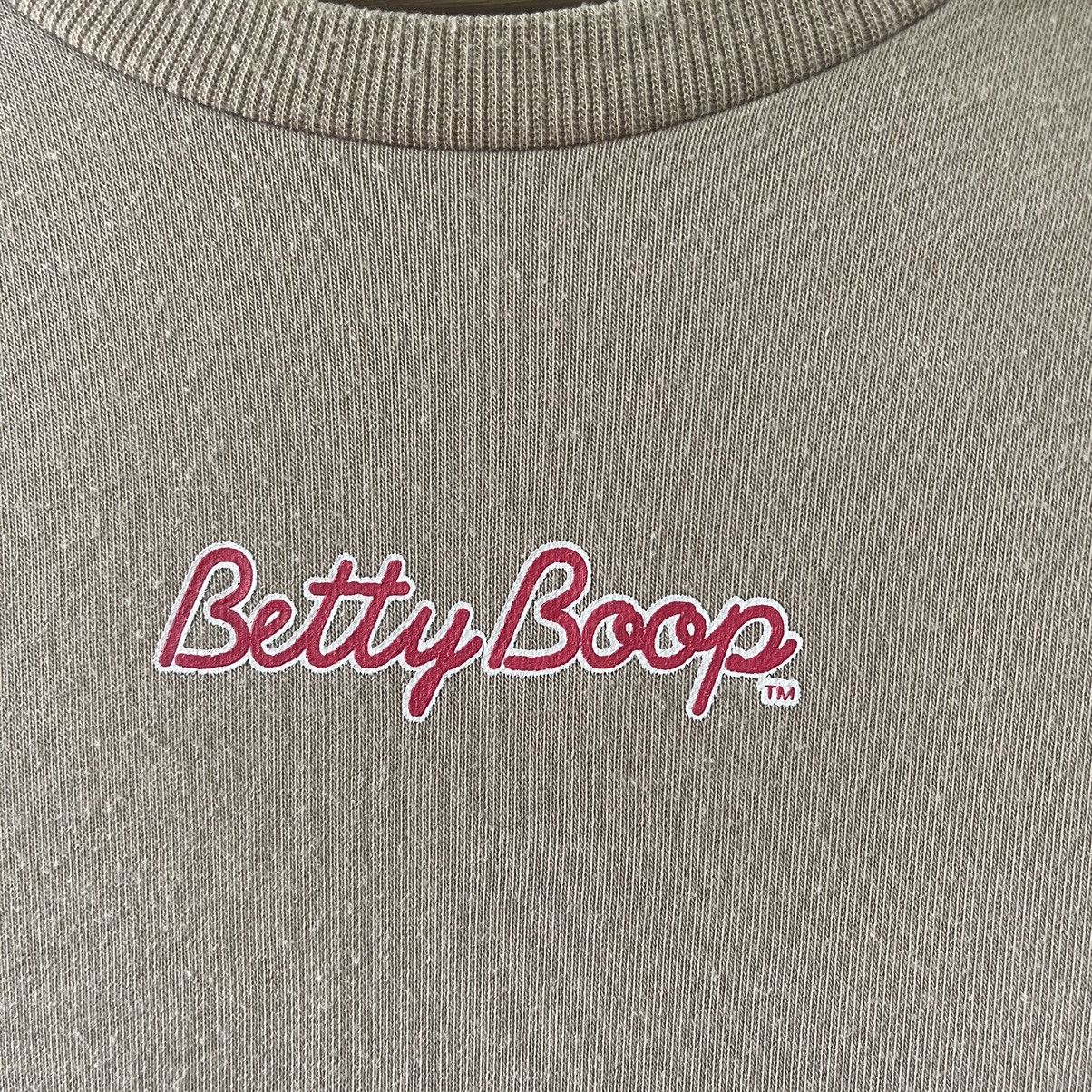 Anime Betty Boop Pullover Big Logo Printed Sweatshirt Size M Size US M / EU 48-50 / 2 - 8 Thumbnail