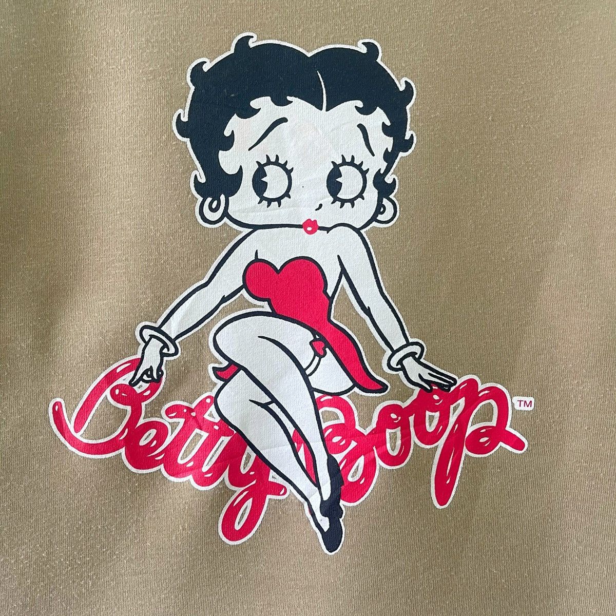 Anime Betty Boop Pullover Big Logo Printed Sweatshirt Size M Size US M / EU 48-50 / 2 - 4 Thumbnail