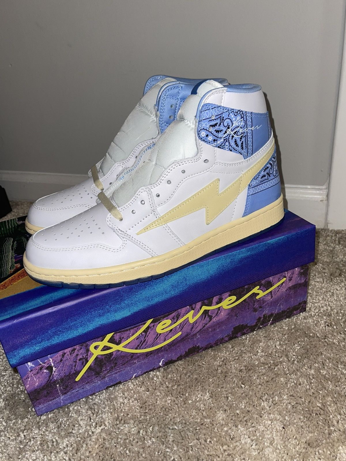 Reves Paris Reves Paris x Air Kiy ‘85 HI Size US 10.5 / EU 43-44 - 1 Thumbnail