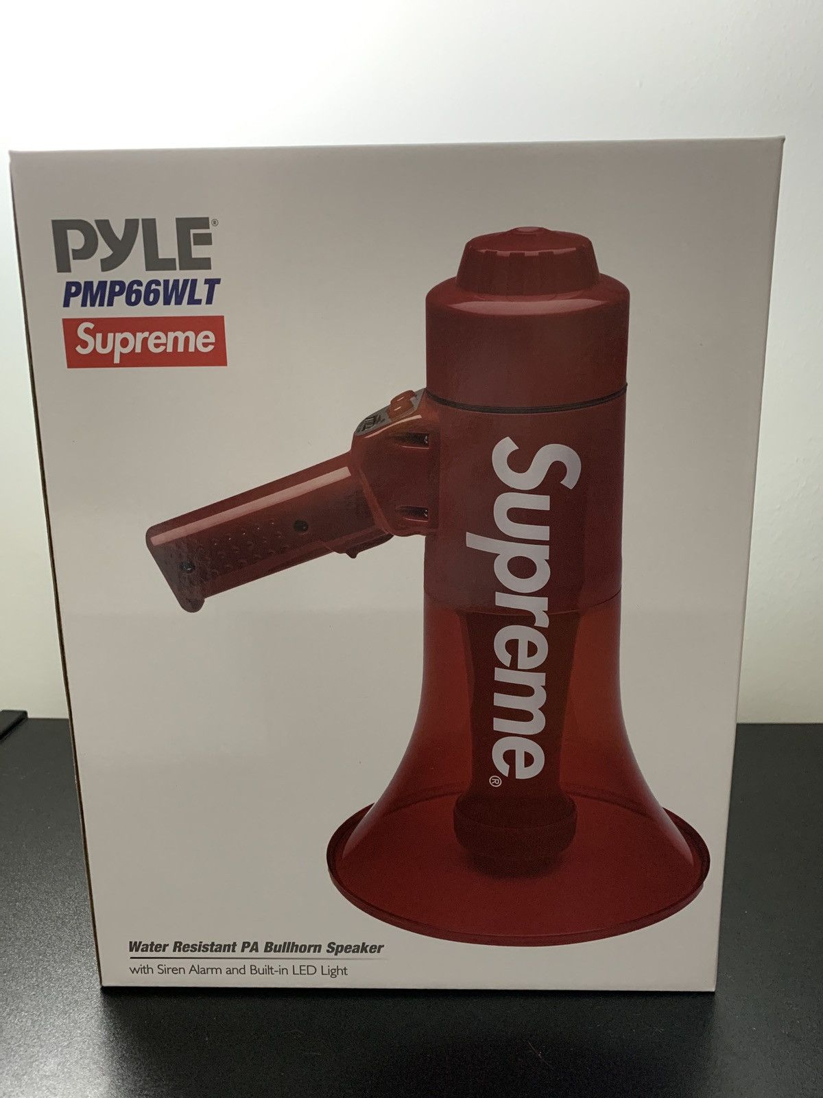 避難用具 Supreme Pyle Waterproof Megaphone Red Supreme x Pyle WaterProof Megaphone Speaker - Without