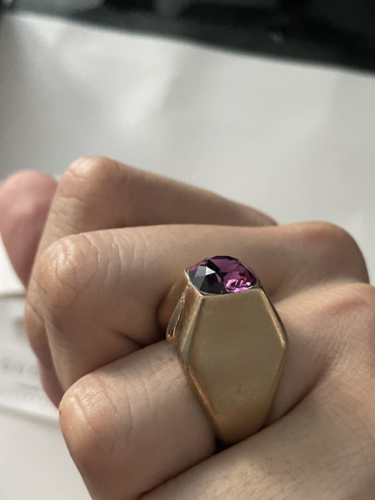 Gucci NEW Rare Limited Edition Super Runway Precious Stone Rings Size ONE SIZE - 22 Thumbnail