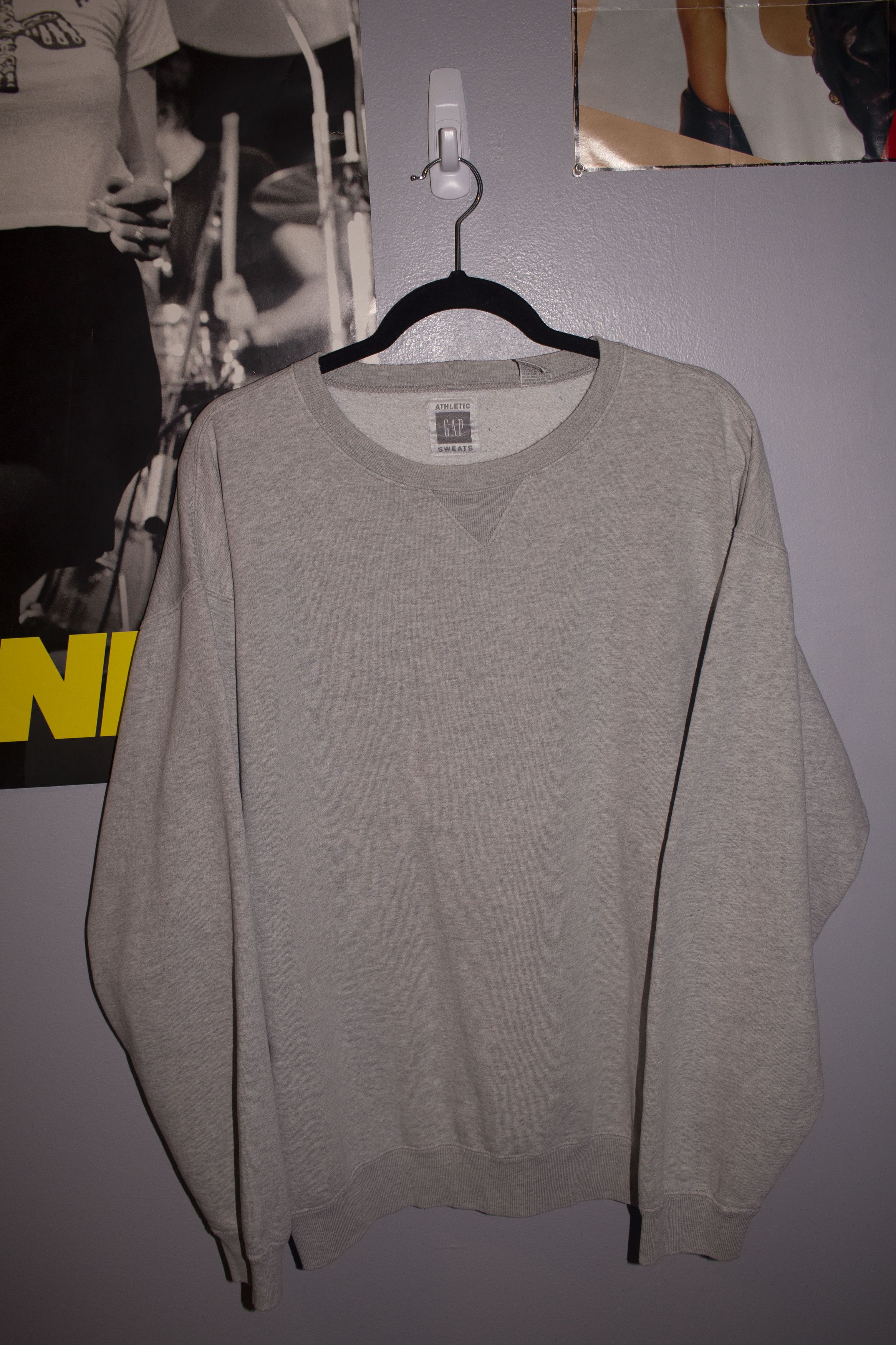 90s Gap Crewneck Sweatshirt (Grey)