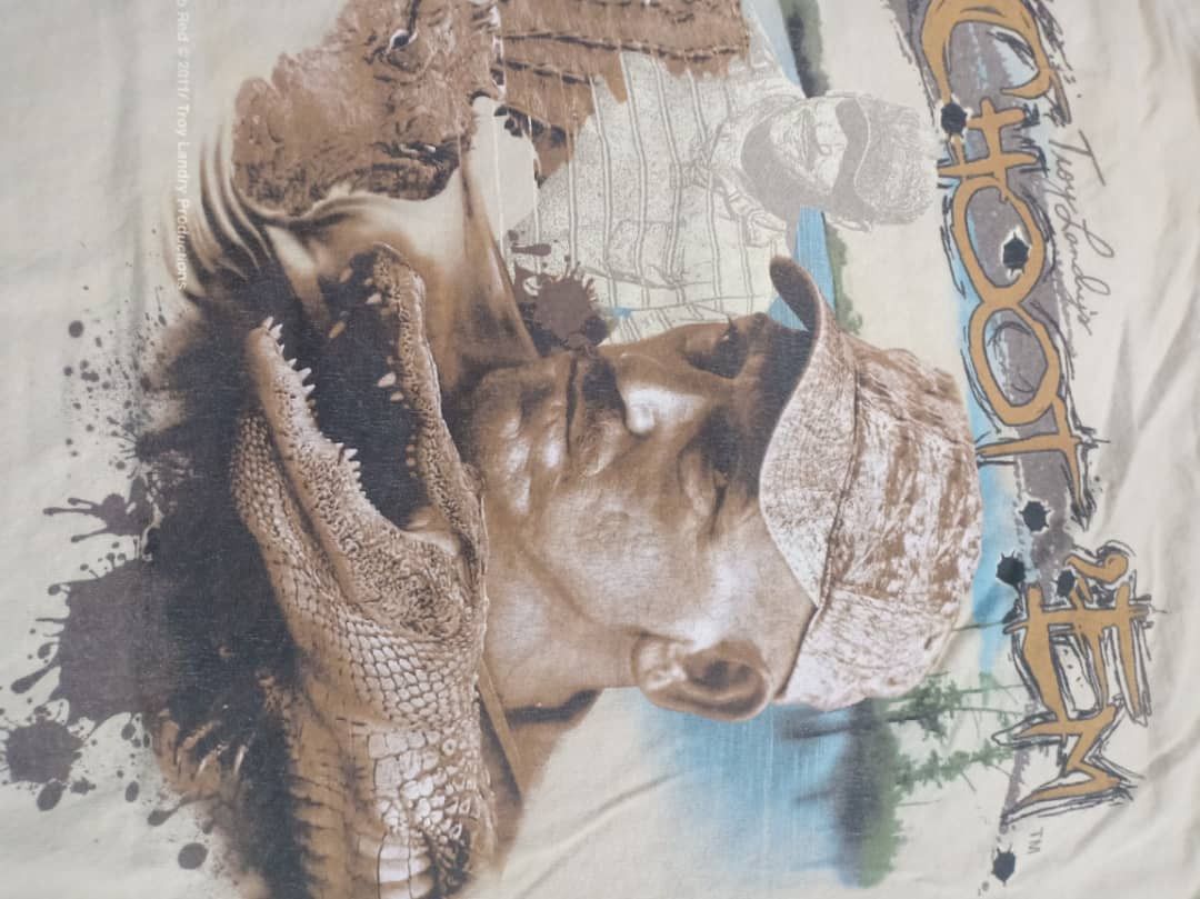 Vintage CHOOT EM! Swamp People Alligator Hunter Troy Landry | Grailed