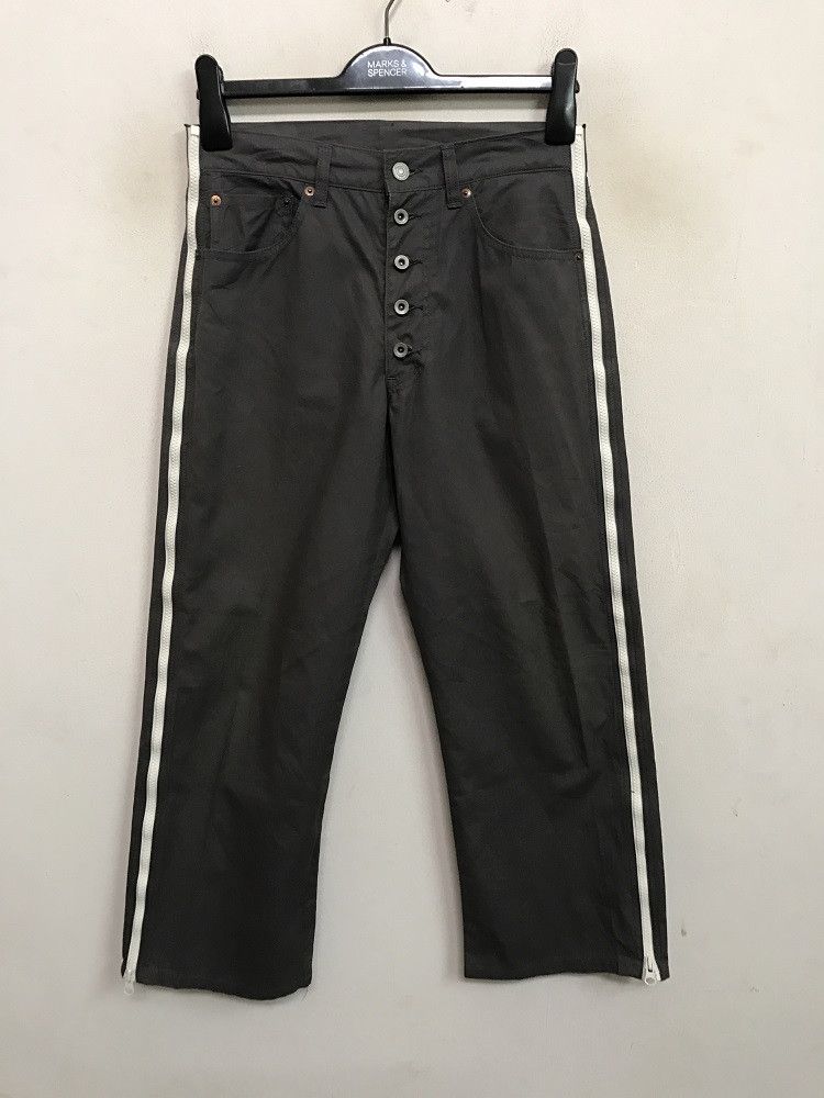 HIROMICHI NAKANO Japan Side Zipper Detachable Crop Pant