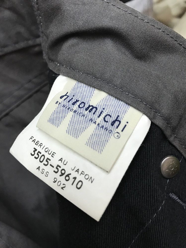 Japanese Brand HIROMICHI NAKANO Japan Side Zipper Detachable Crop Pant Size US 30 / EU 46 - 17 Thumbnail