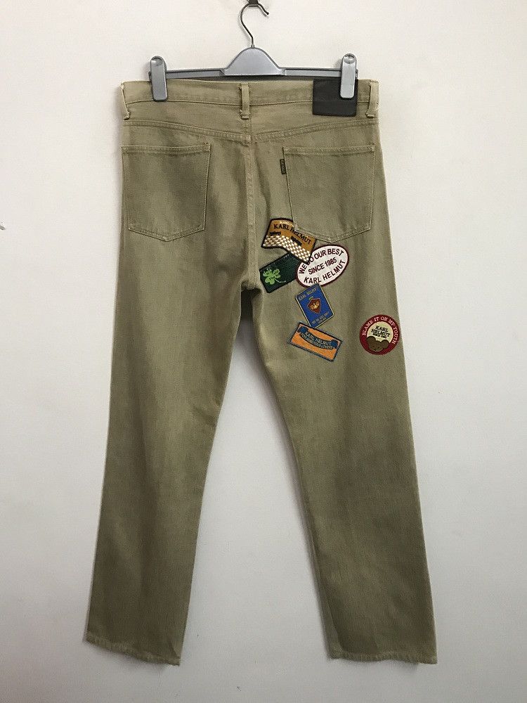 Karl Helmut Vintage Karl Helmut Patches Denim Pant Size US 34 / EU 50 - 1 Thumbnail
