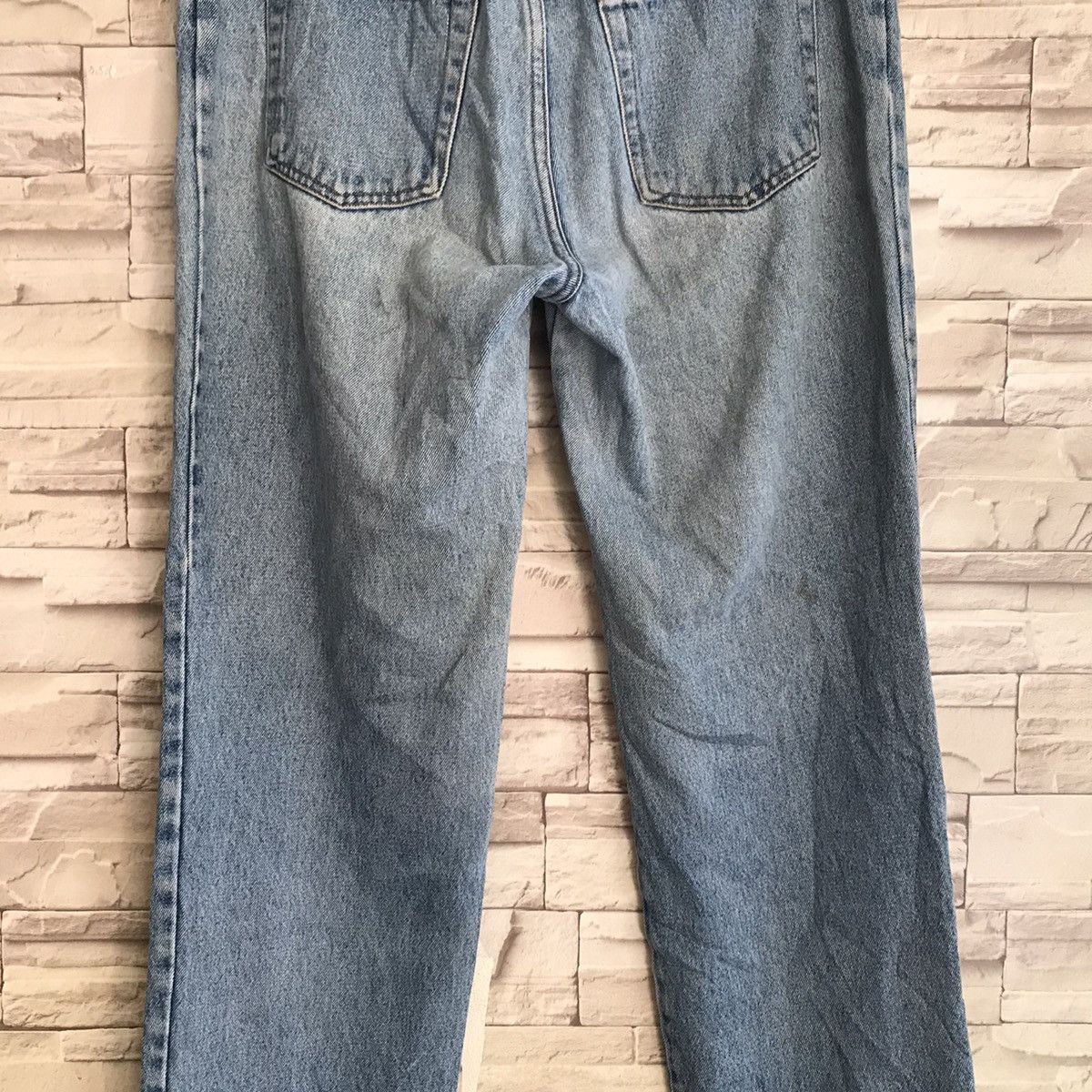 Warner Bros Vintage Looney Tunes Denim Baggy Jeans Size US 36 / EU 52 - 14 Thumbnail