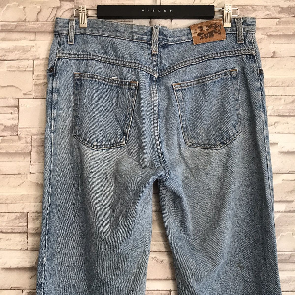 Warner Bros Vintage Looney Tunes Denim Baggy Jeans Size US 36 / EU 52 - 11 Thumbnail